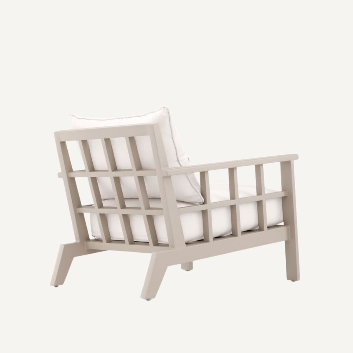 Fauteuil d'extérieur en métal sable | Eichholtz Cap-Ferrat | REMO-HOME, mobilier et décoration d'intérieur