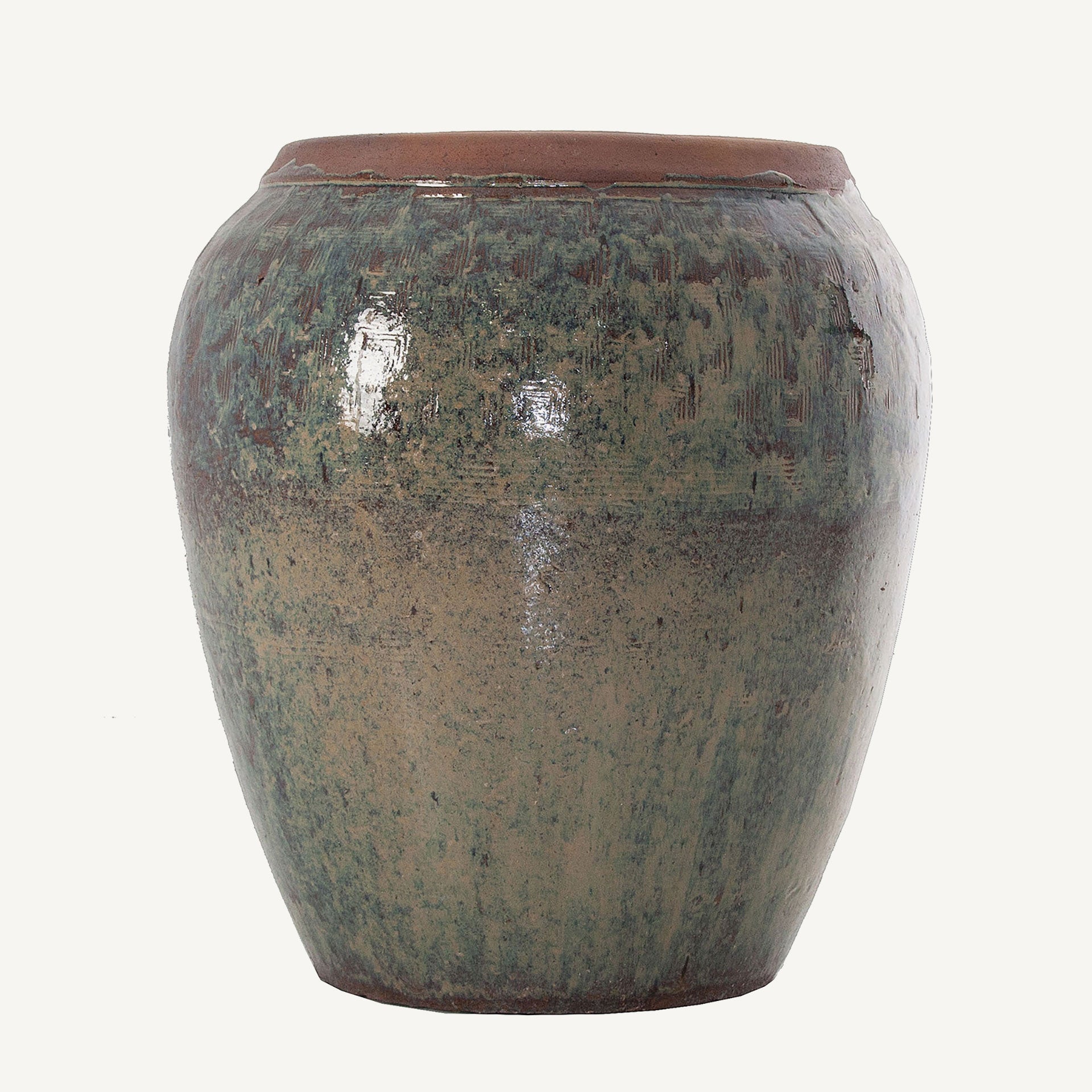 Jarre céramique verte vieillie| VICAL Nairobi | REMO-HOME, mobilier design et décoration d'intérieur