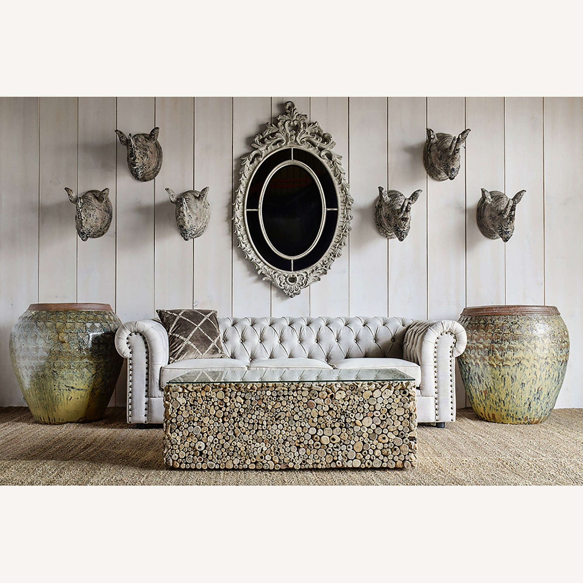 Jarre céramique verte vieillie| VICAL Nairobi | REMO-HOME, mobilier design et décoration d'intérieur