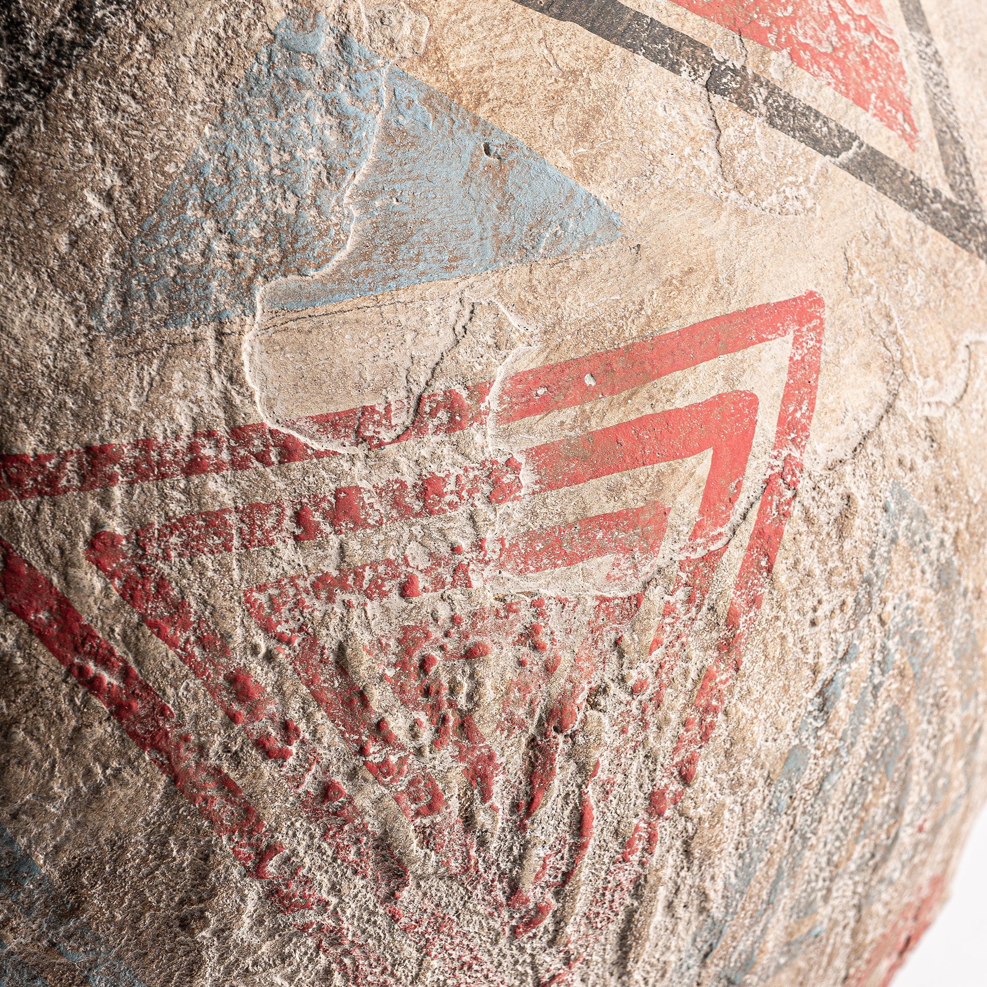 Jarre terre cuite multicolore ethnique | VICAL Didac | REMO-HOME, mobilier design et décoration d'intérieur