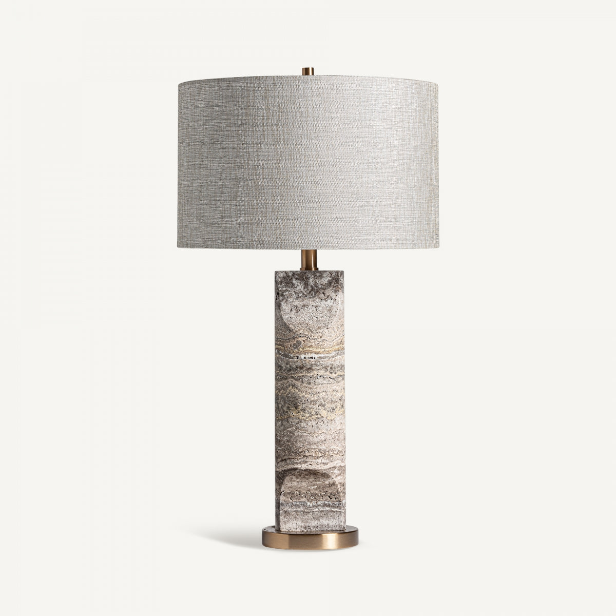 Lampe de table en marbre gris | Vical Scalp | REMO-HOME, mobilier et décoration d'intérieur