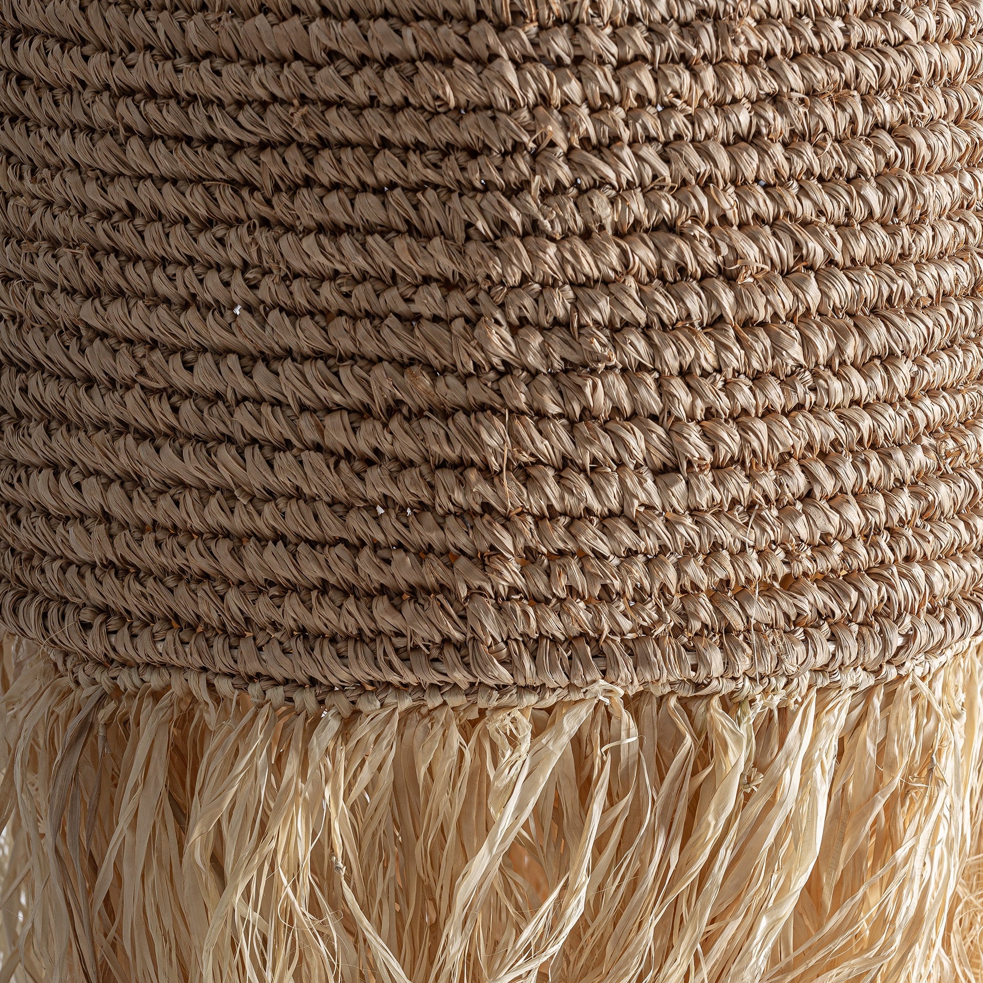 Lustre boho fibres naturelles tressées 52 cm | VICAL | REMO-HOME, mobilier design et décoration d'intérieur