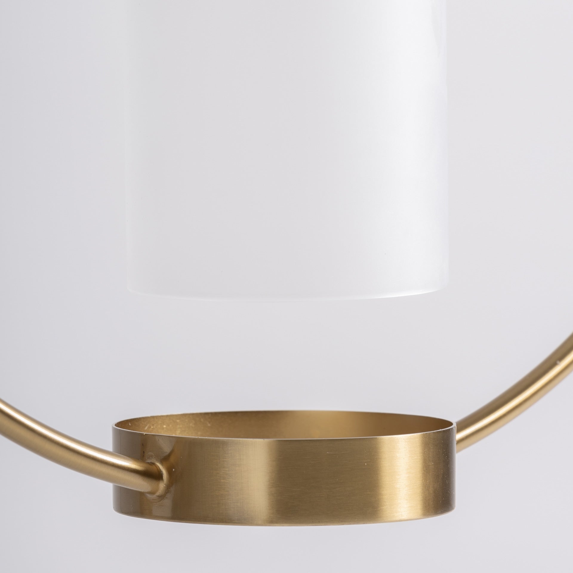 Lustre colonne cristal mat or vieux | VICAL Samha | REMO-HOME, mobilier design et décoration d'intérieur