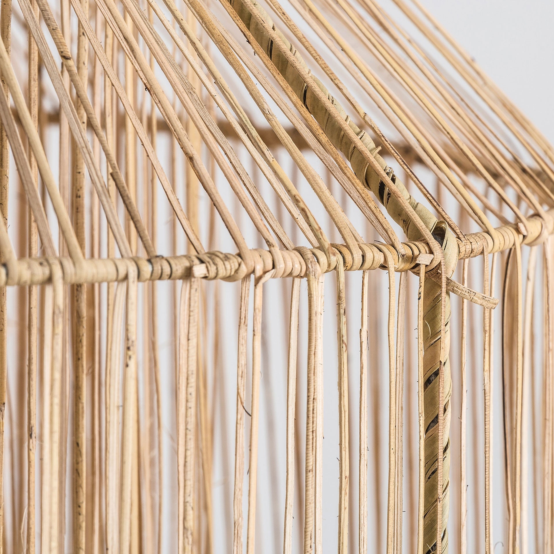 Lustre contemporain rotin marron | VICAL | REMO-HOME, mobilier design et décoration d'intérieur