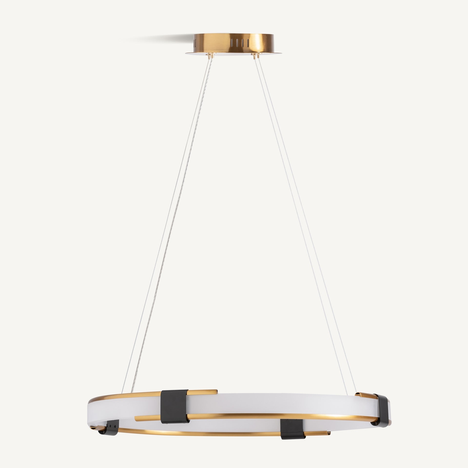 Lustre crystal blanc acier cuivre noir | VICAL Lia | REMO-HOME, mobilier design et décoration d'intérieur