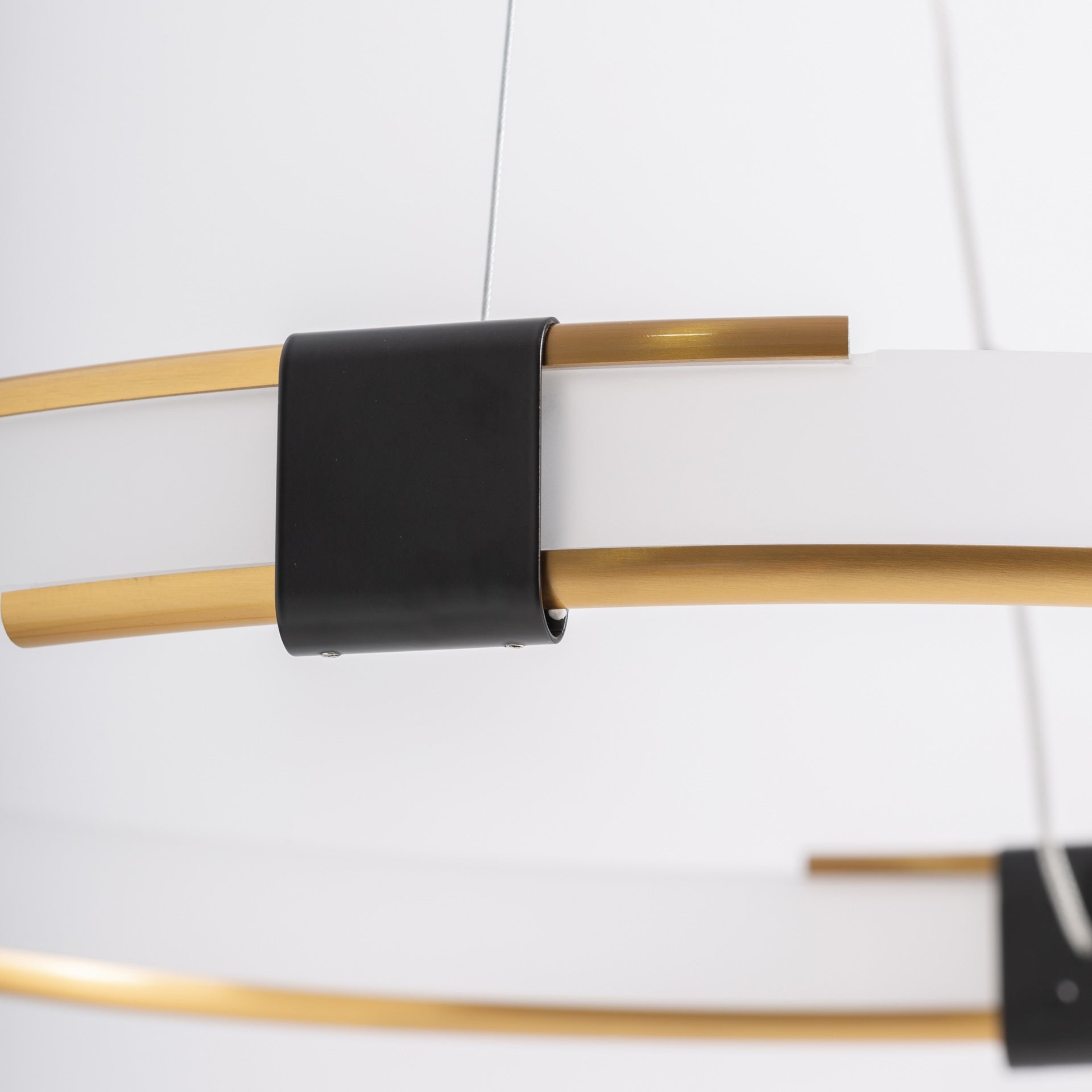 Lustre crystal blanc acier cuivre noir | VICAL Lia | REMO-HOME, mobilier design et décoration d'intérieur