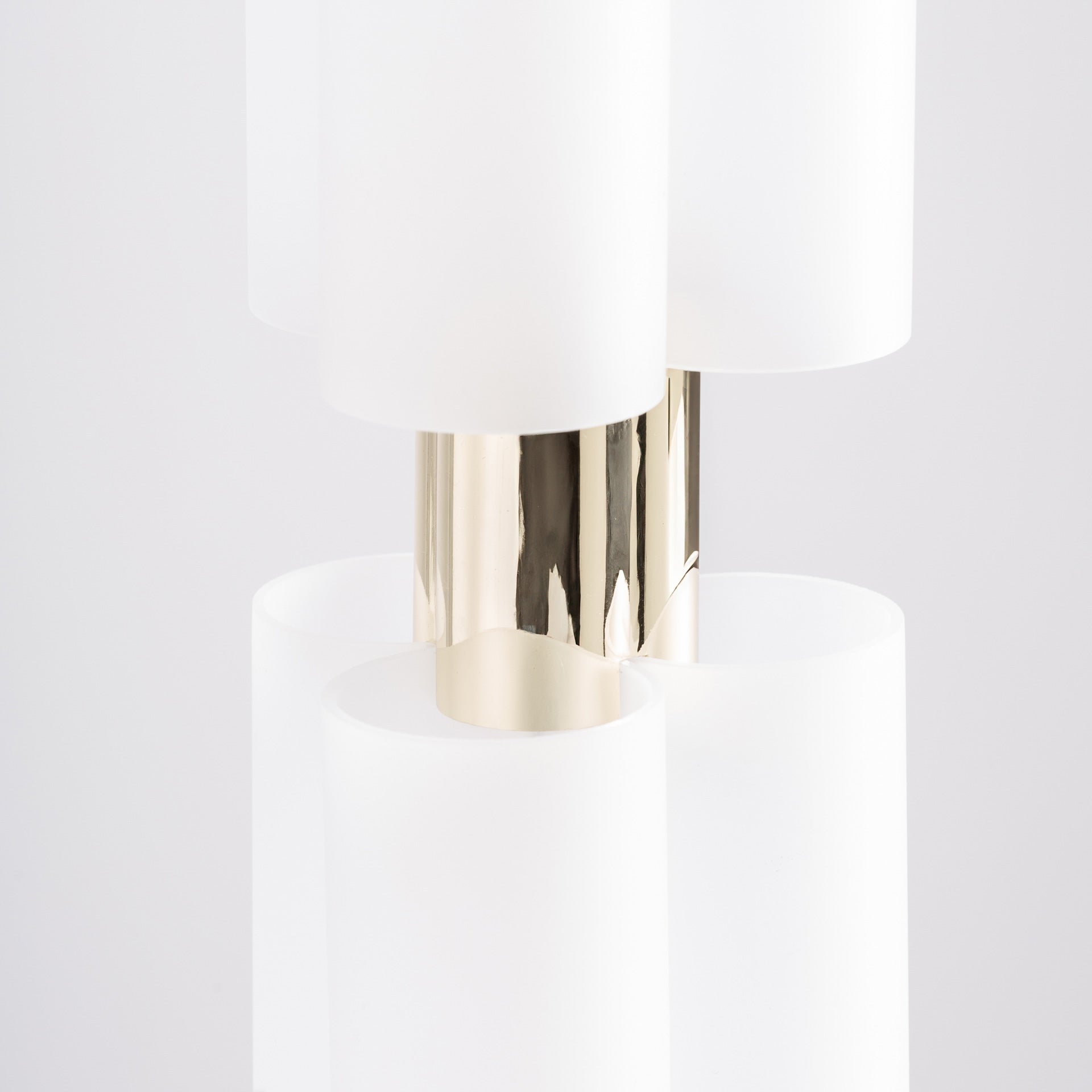 Lustre cylindrique cristal blanc | VICAL Evalene | REMO-HOME, mobilier design et décoration d'intérieur