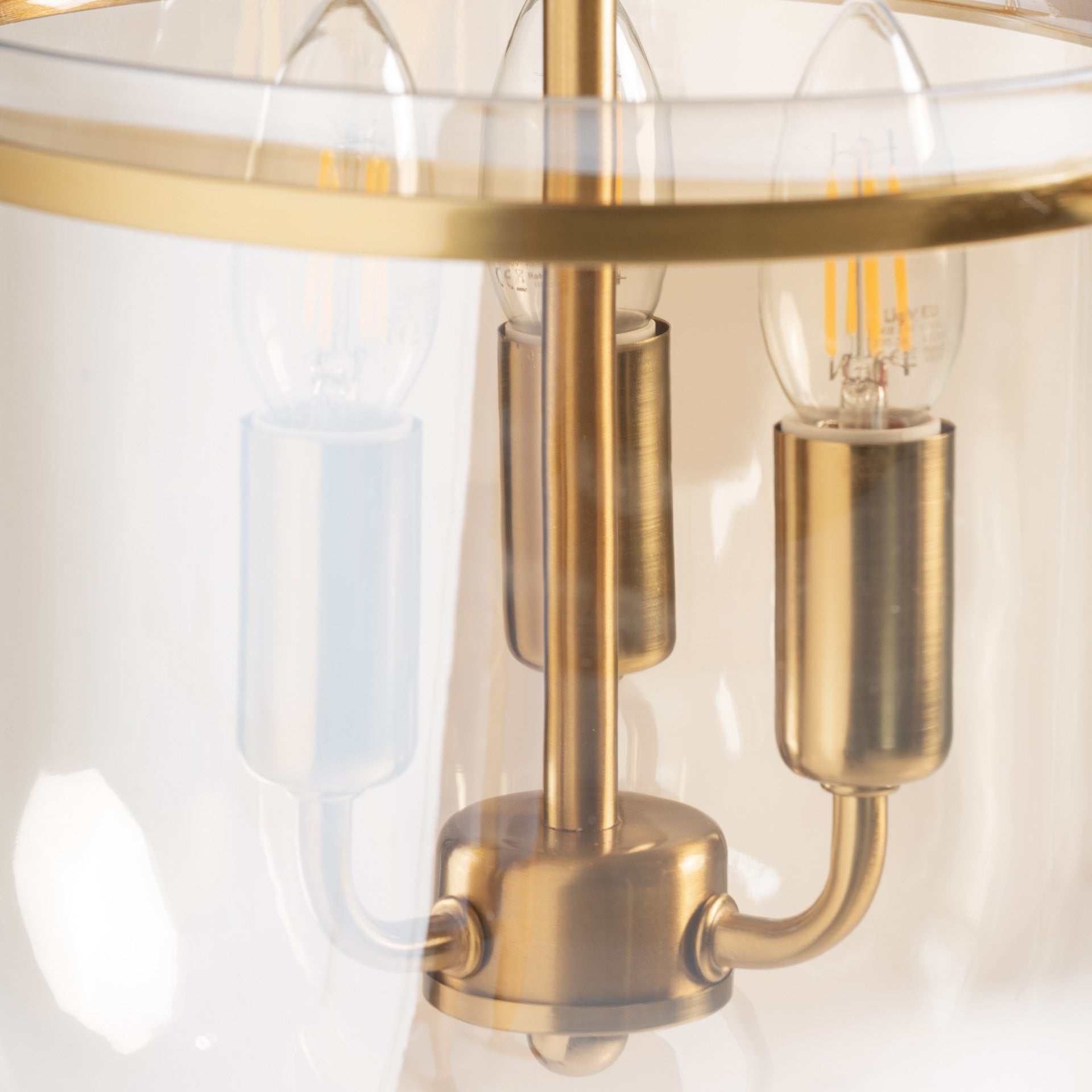 Lustre cylindrique cristal fumé cuivre | VICAL Caine | REMO-HOME, mobilier design et décoration d'intérieur