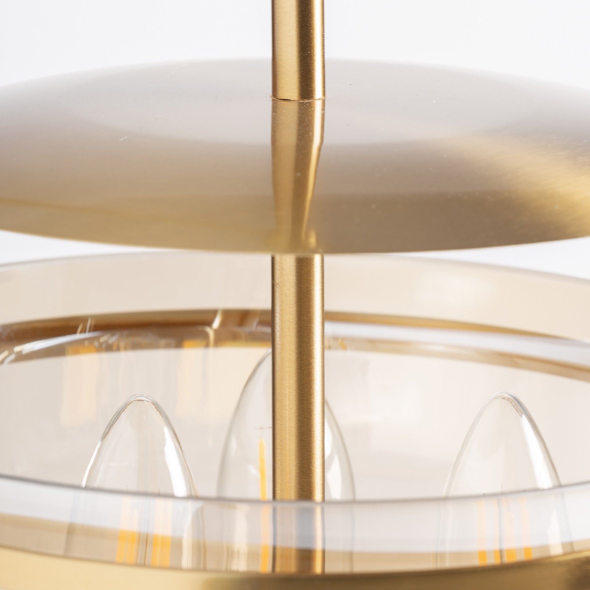 Lustre cylindrique cristal fumé cuivre | VICAL Caine | REMO-HOME, mobilier design et décoration d'intérieur