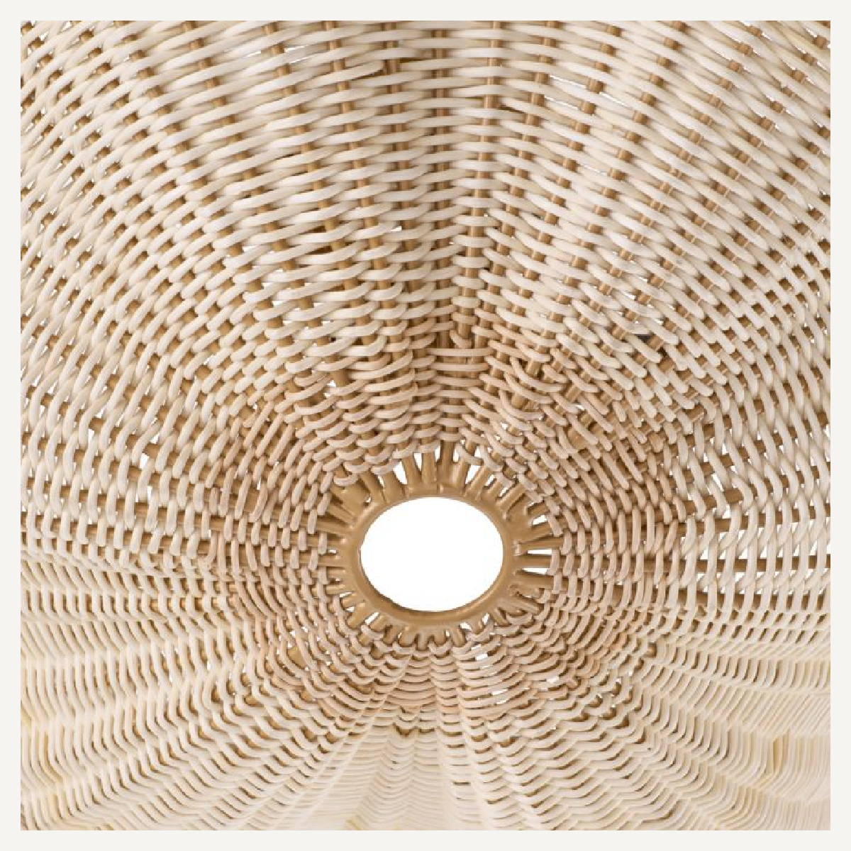 Lustre doré en rotin | Eichholtz Los Palmos | REMO-HOME, mobilier et décoration d'intérieur