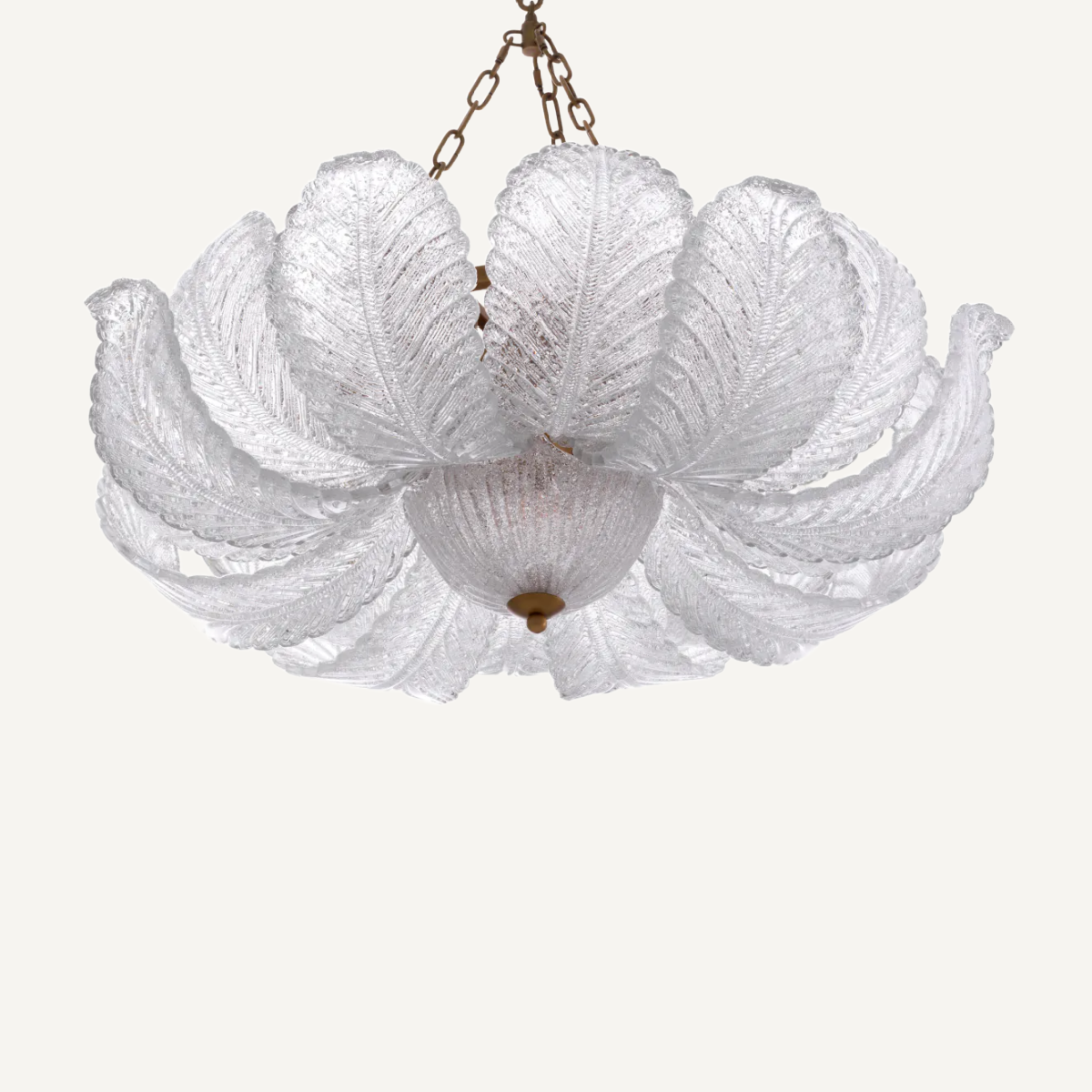 Lustre doré en verre texturé | Eichholtz Cabrillo | REMO-HOME, mobilier et décoration d'intérieur
