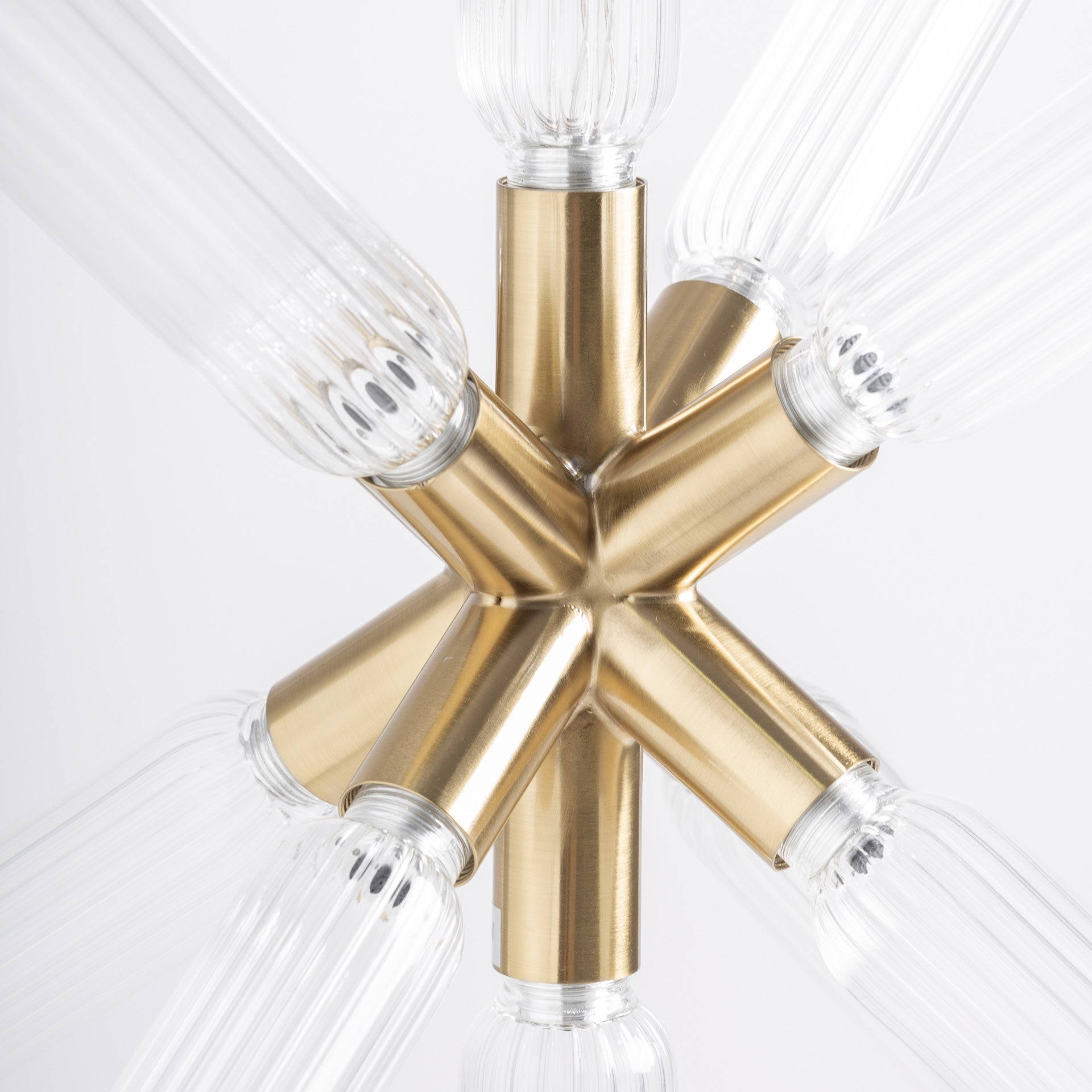 Lustre elancée cristal transparent bronze 100cm | VICAL Cataline | REMO-HOME, mobilier design et décoration d'intérieur