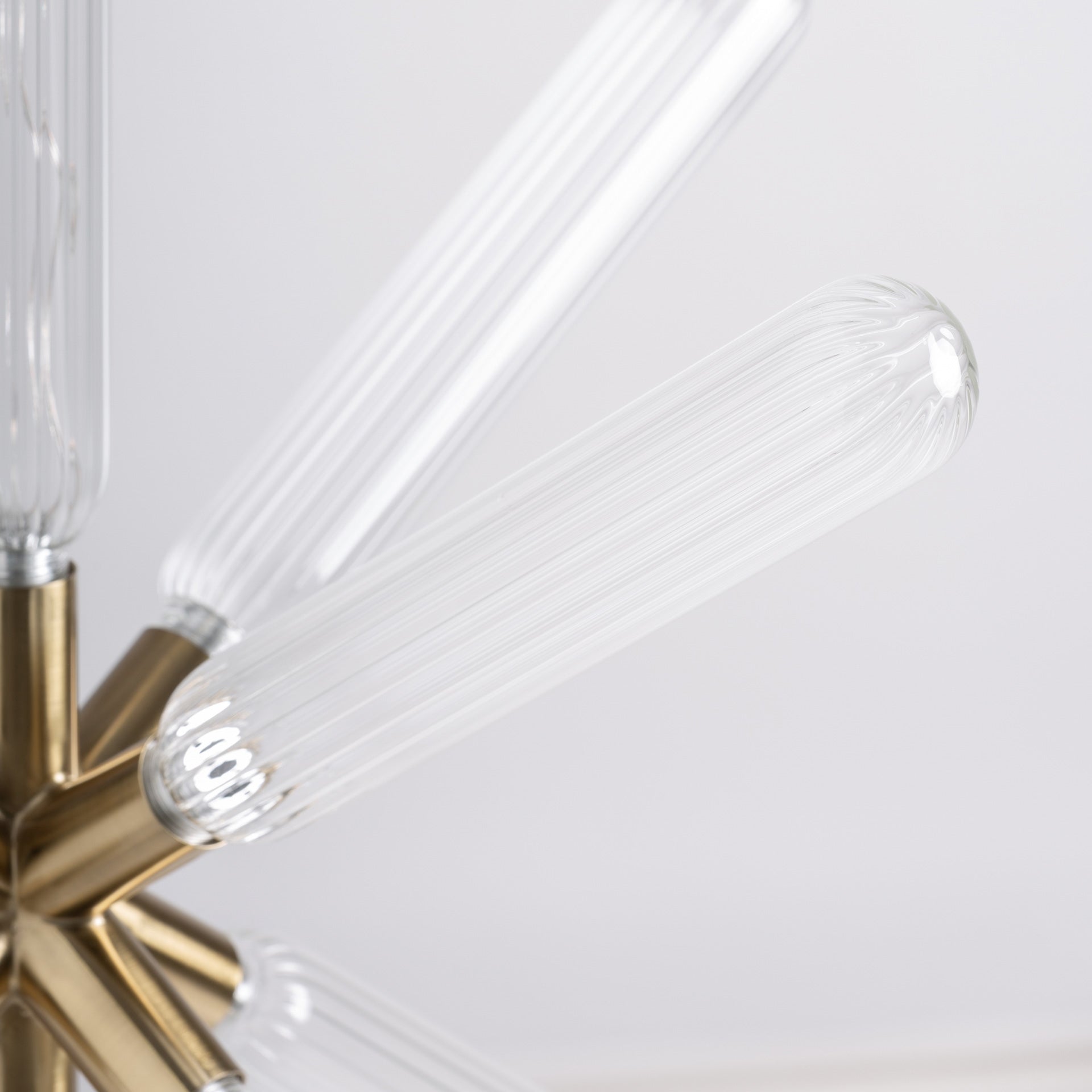 Lustre elancée cristal transparent bronze 100cm | VICAL Cataline | REMO-HOME, mobilier design et décoration d'intérieur