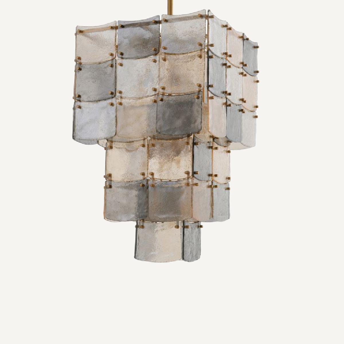 Lustre en laiton et verre soufflé | Eichholtz Laurent | REMO-HOME, mobilier et décoration d'intérieur