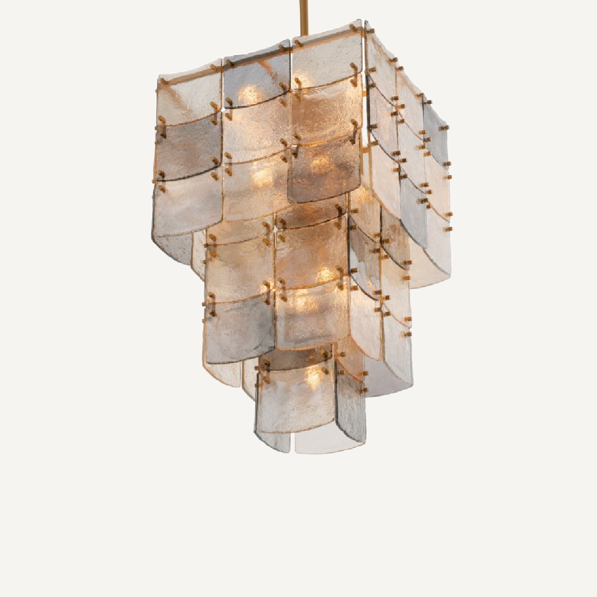 Lustre en laiton et verre soufflé | Eichholtz Laurent | REMO-HOME, mobilier et décoration d'intérieur