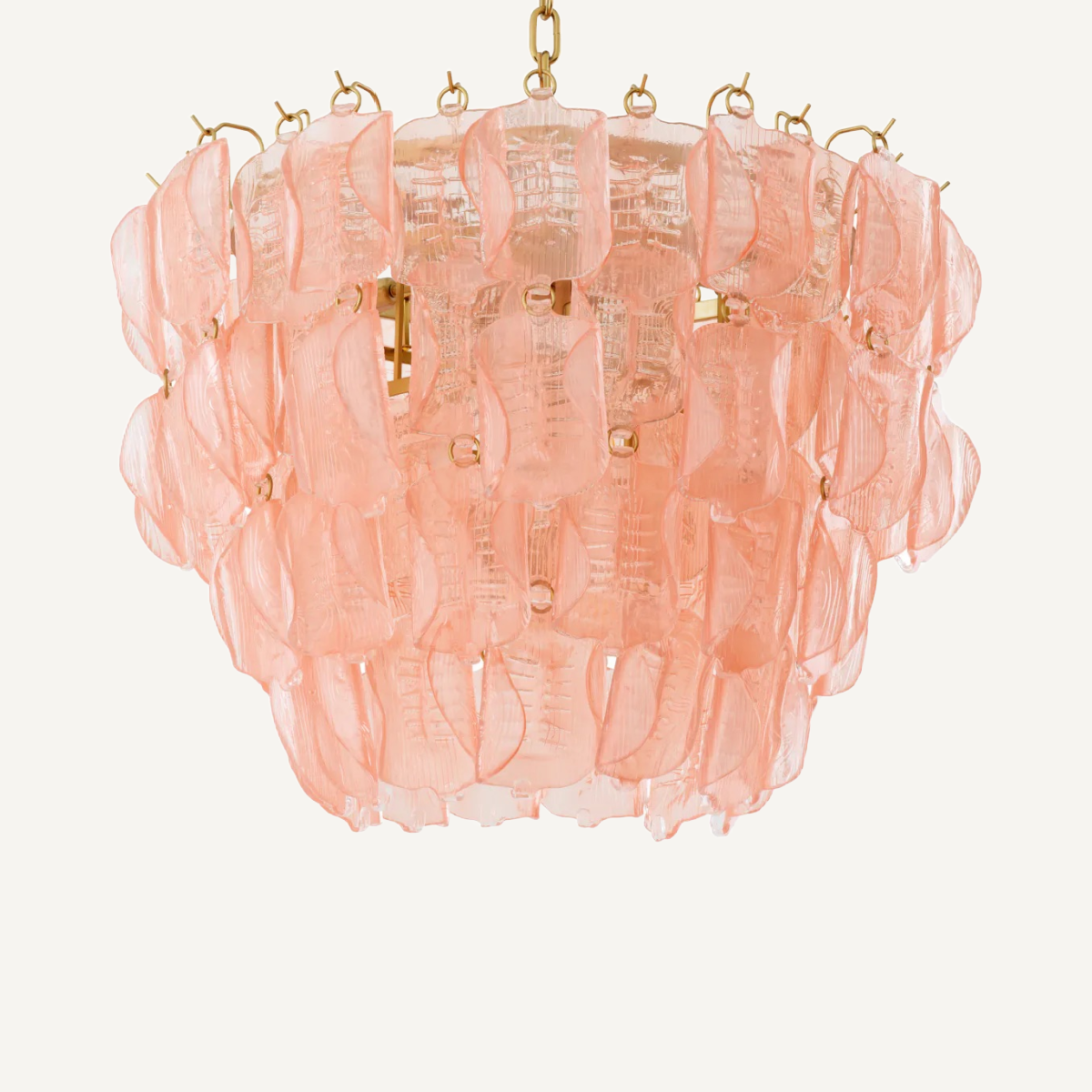 Lustre en laiton et verre soufflé | Eichholtz Solange | REMO-HOME, mobilier et décoration d'intérieur