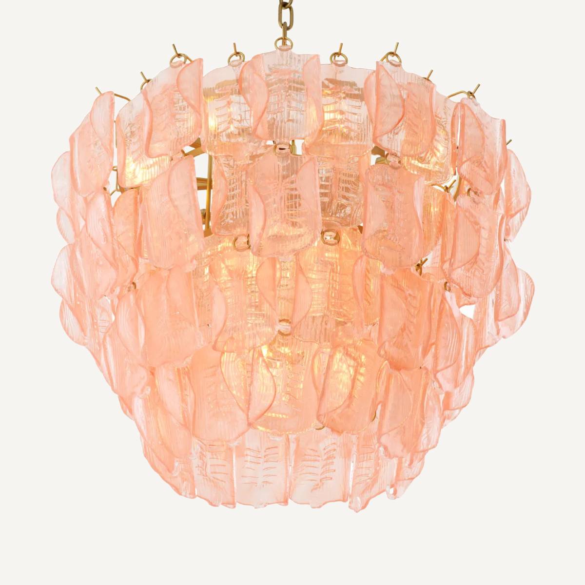 Lustre en laiton et verre soufflé | Eichholtz Solange | REMO-HOME, mobilier et décoration d'intérieur