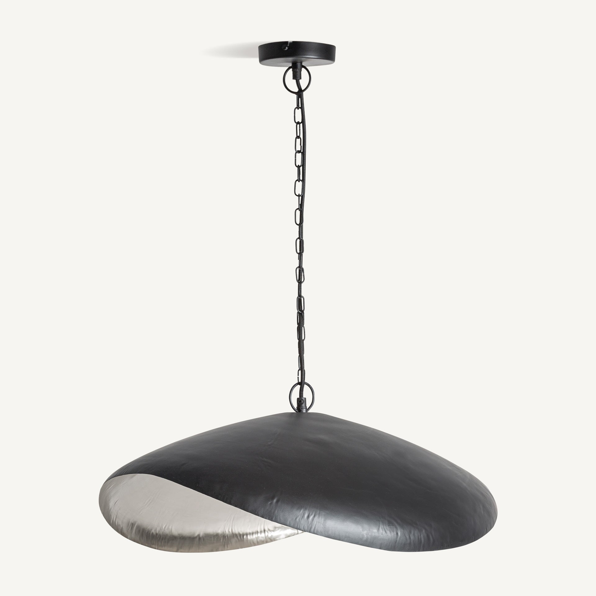 Lustre fer noir argenté contemporain | VICAL Blake | REMO-HOME, mobilier design et décoration d'intérieur