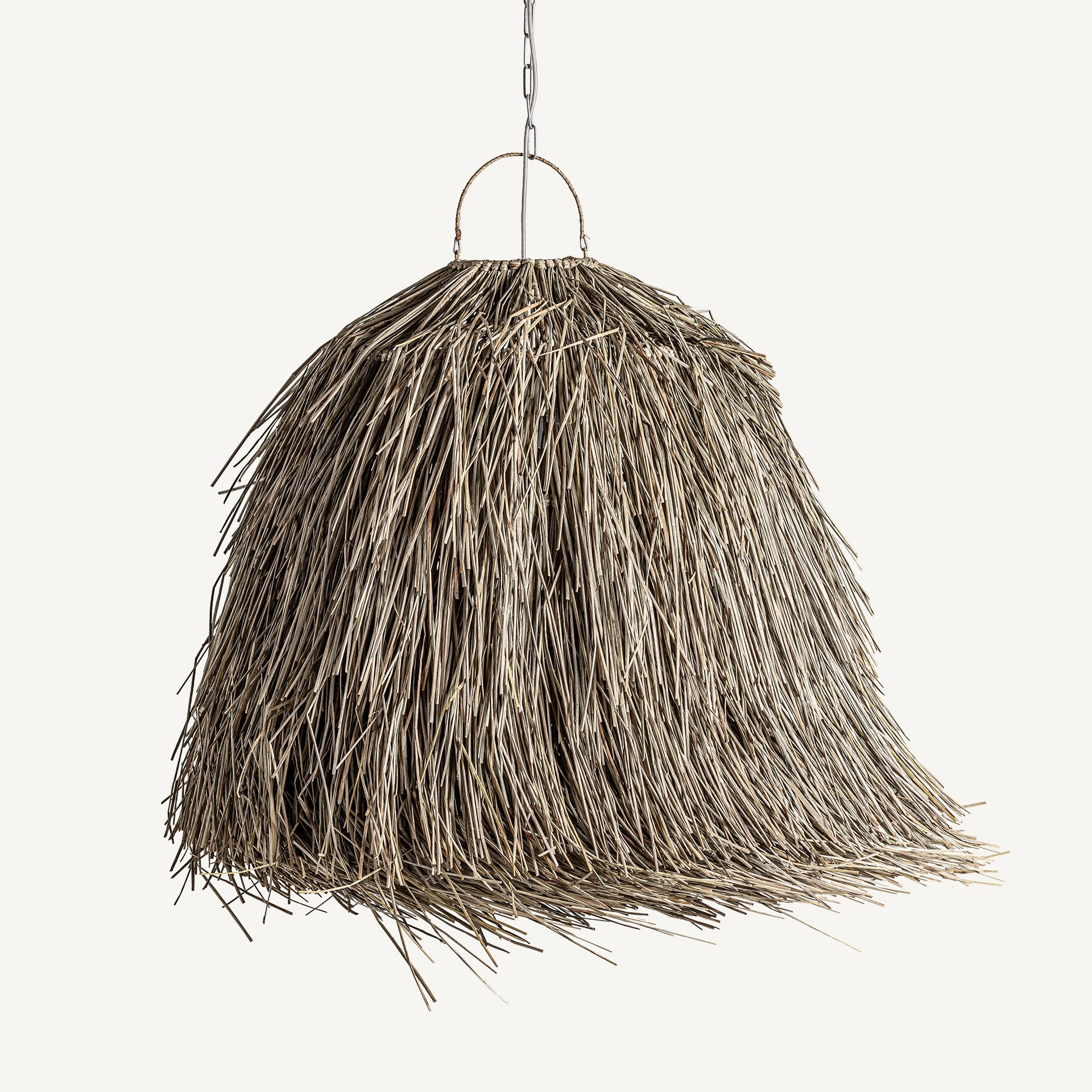 Lustre fibres naturelles marron | REMO-HOME, mobilier design et décoration d'intérieur