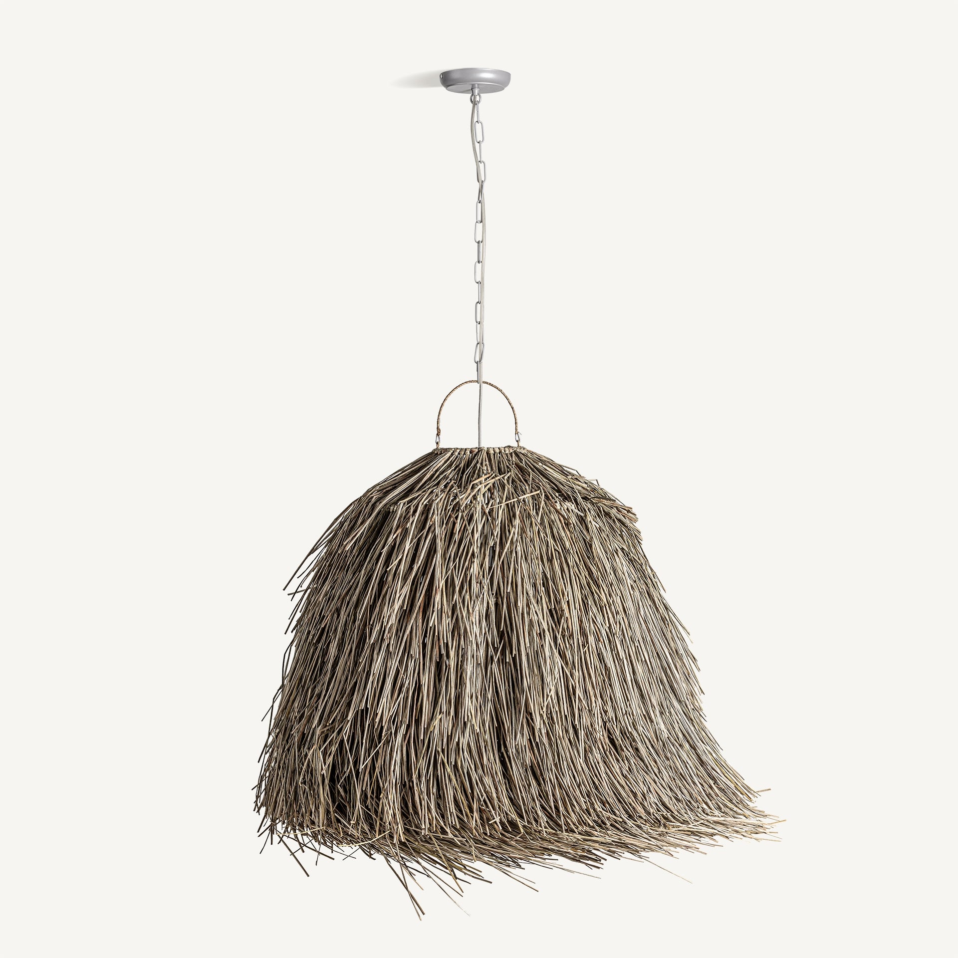 Lustre fibres naturelles marron | REMO-HOME, mobilier design et décoration d'intérieur