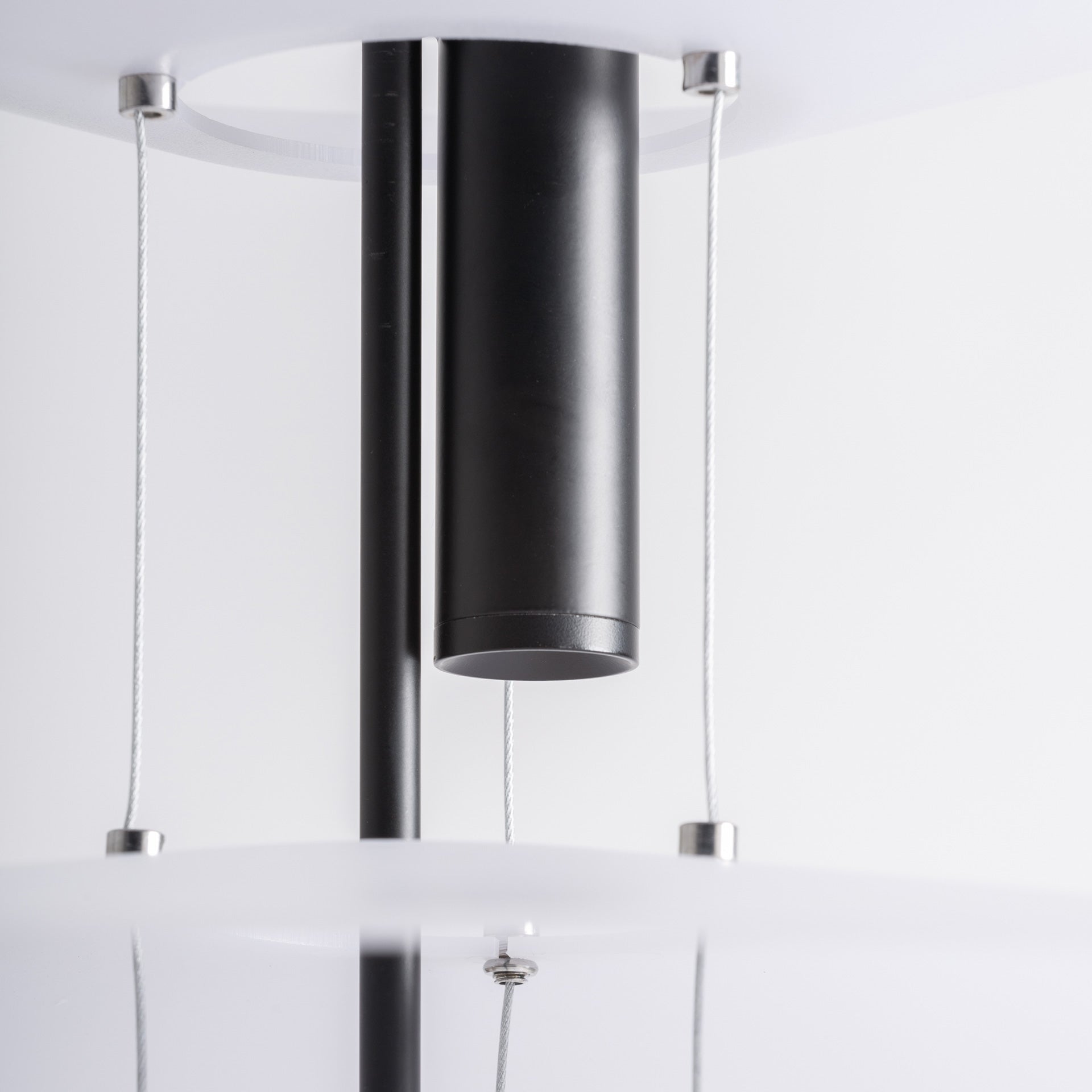 Lustre géométrique métal et verre clair | VICAL Valesha | REMO-HOME, mobilier design et décoration d'intérieur