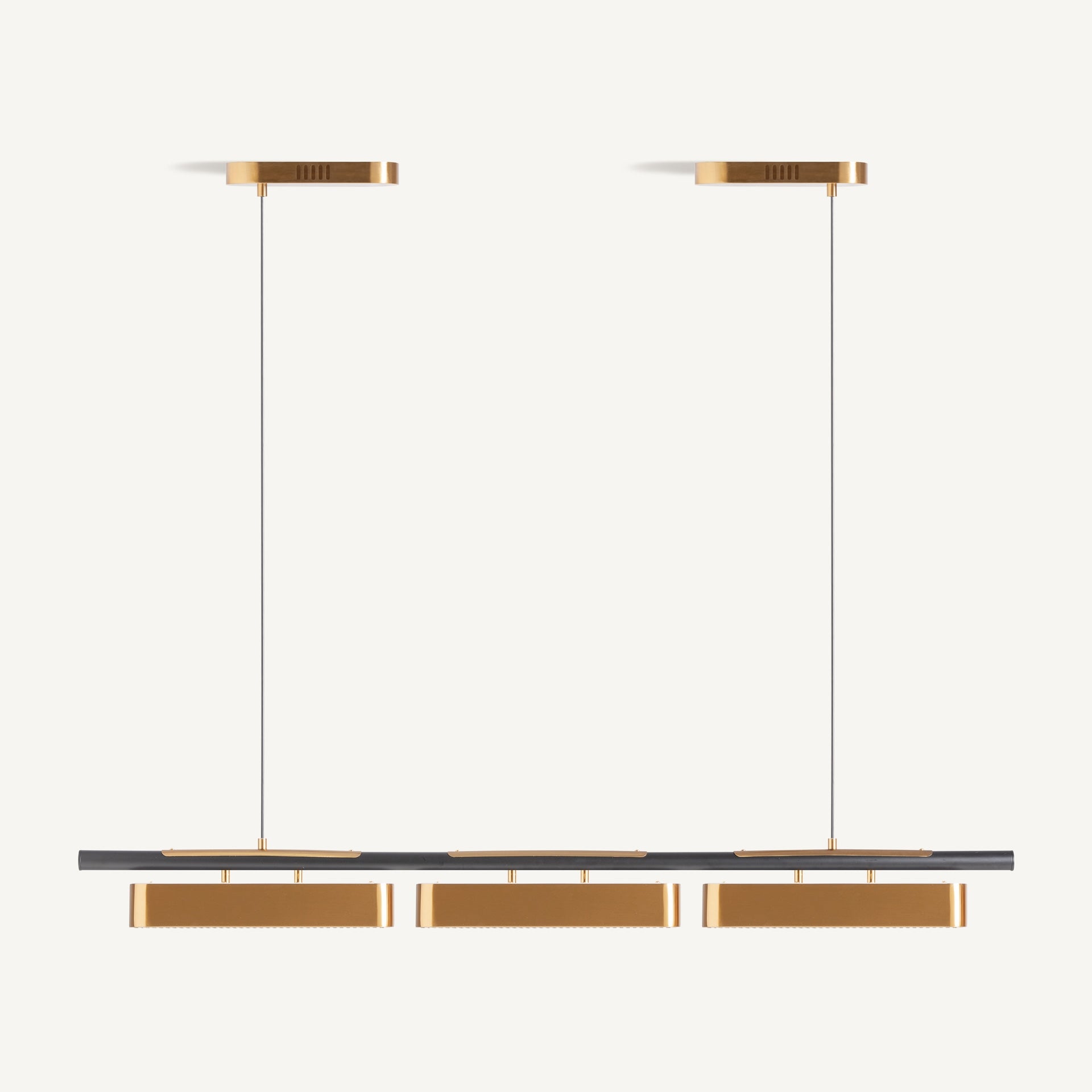 Lustre linéaire LED acier cuivre | VICAL Concept | REMO-HOME, mobilier design et décoration d'intérieur