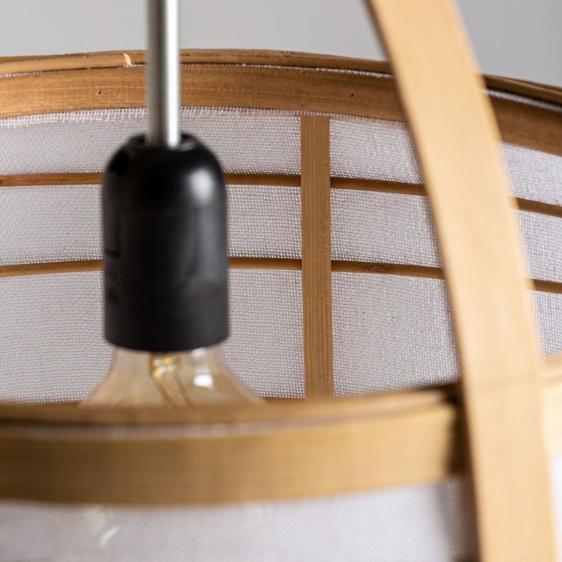 Lustre nordique rotin marron | VICAL | REMO-HOME, mobilier design et décoration d'intérieur