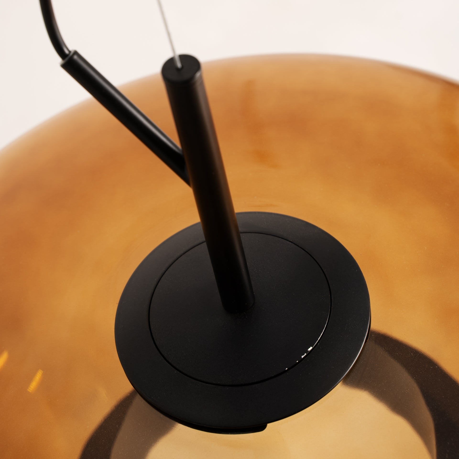Lustre plafonnier verre ambré | VICAL Solaris | REMO-HOME, mobilier design et décoration d'intérieur