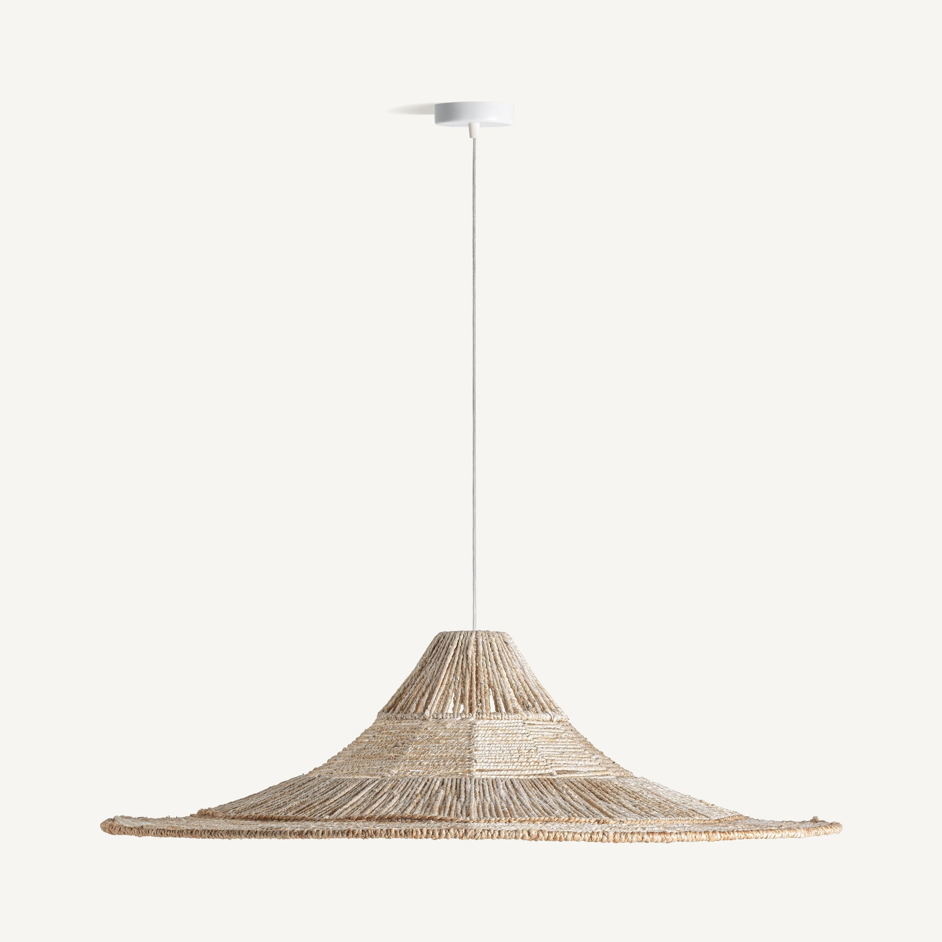 Lustre tressée jute beige | VICAL Khasli | REMO-HOME, mobilier design et décoration d'intérieur