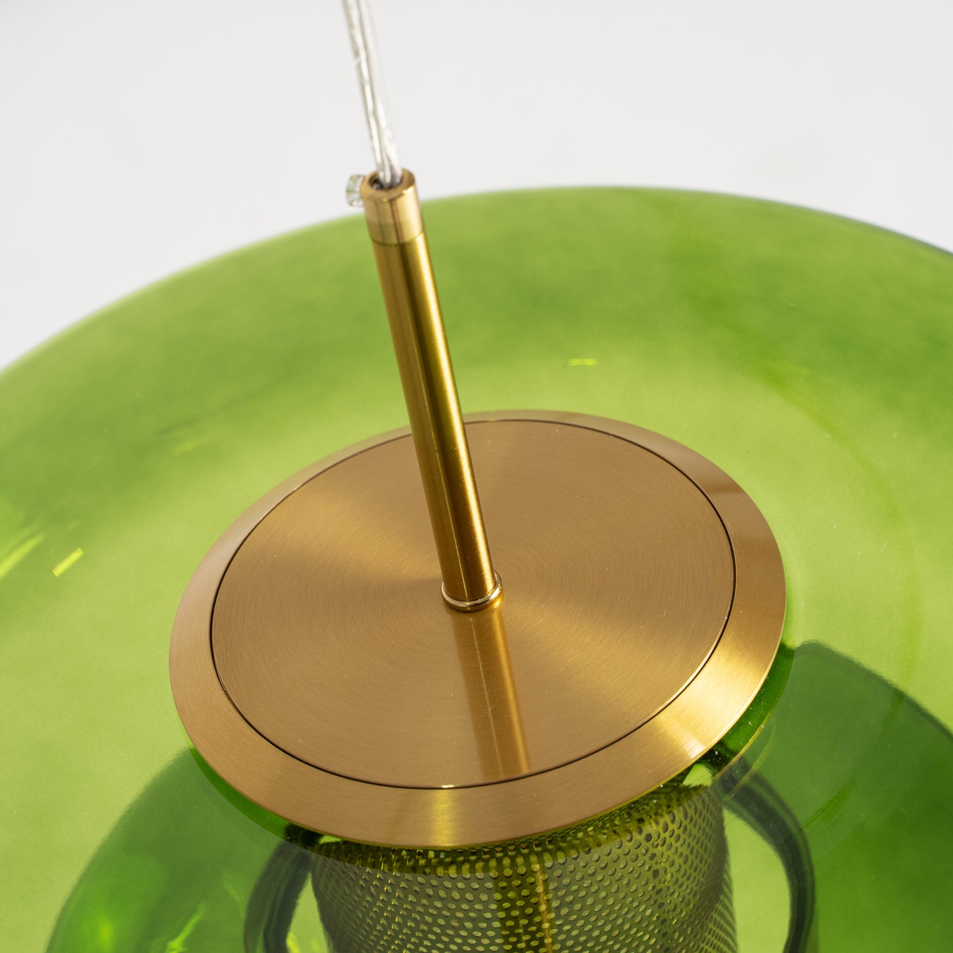 Lustre verre vert translucide | VICAL Gala | REMO-HOME, mobilier design et décoration d'intérieur