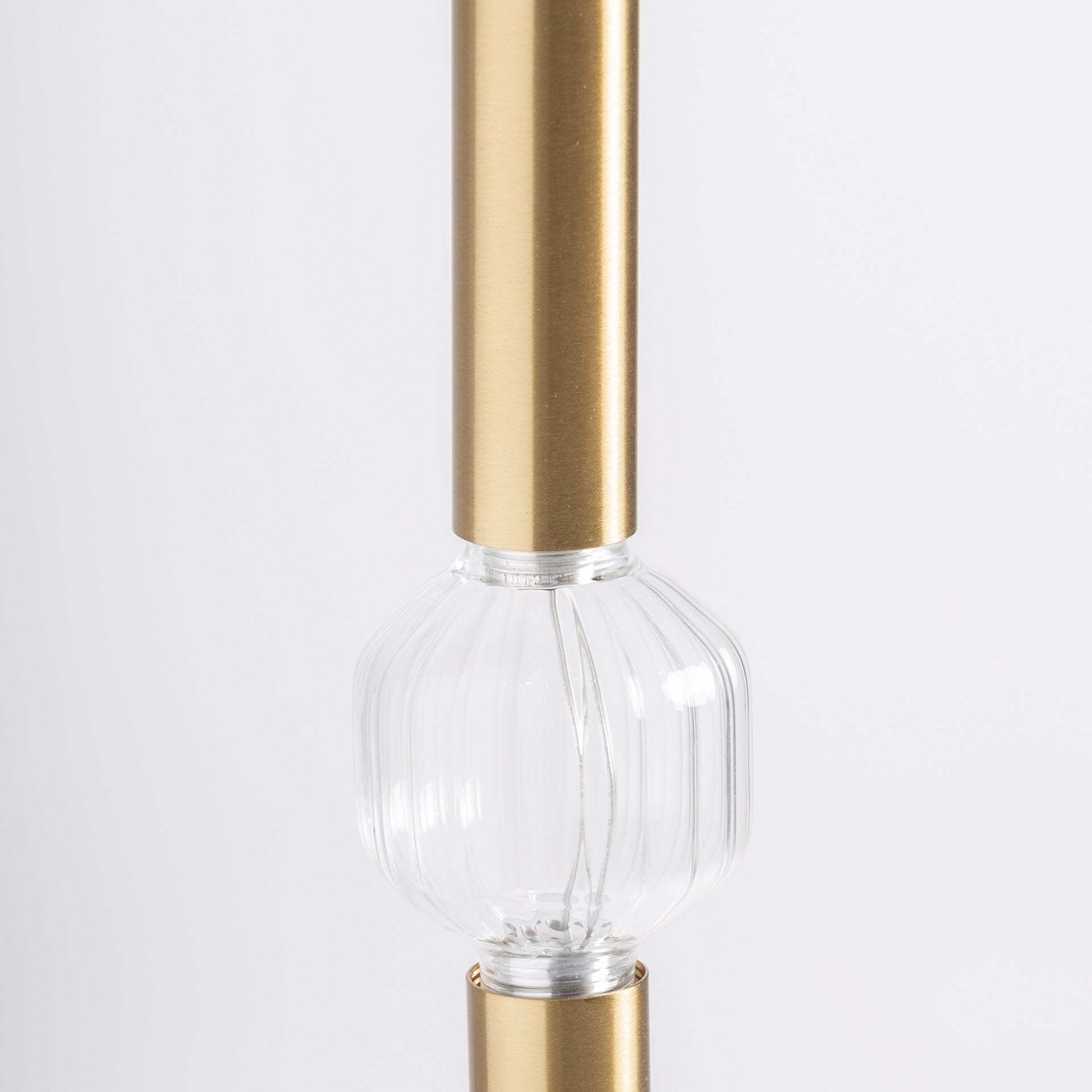 Lustre vertical cristal transparent or | VICAL Xalhe | REMO-HOME, mobilier design et décoration d'intérieur