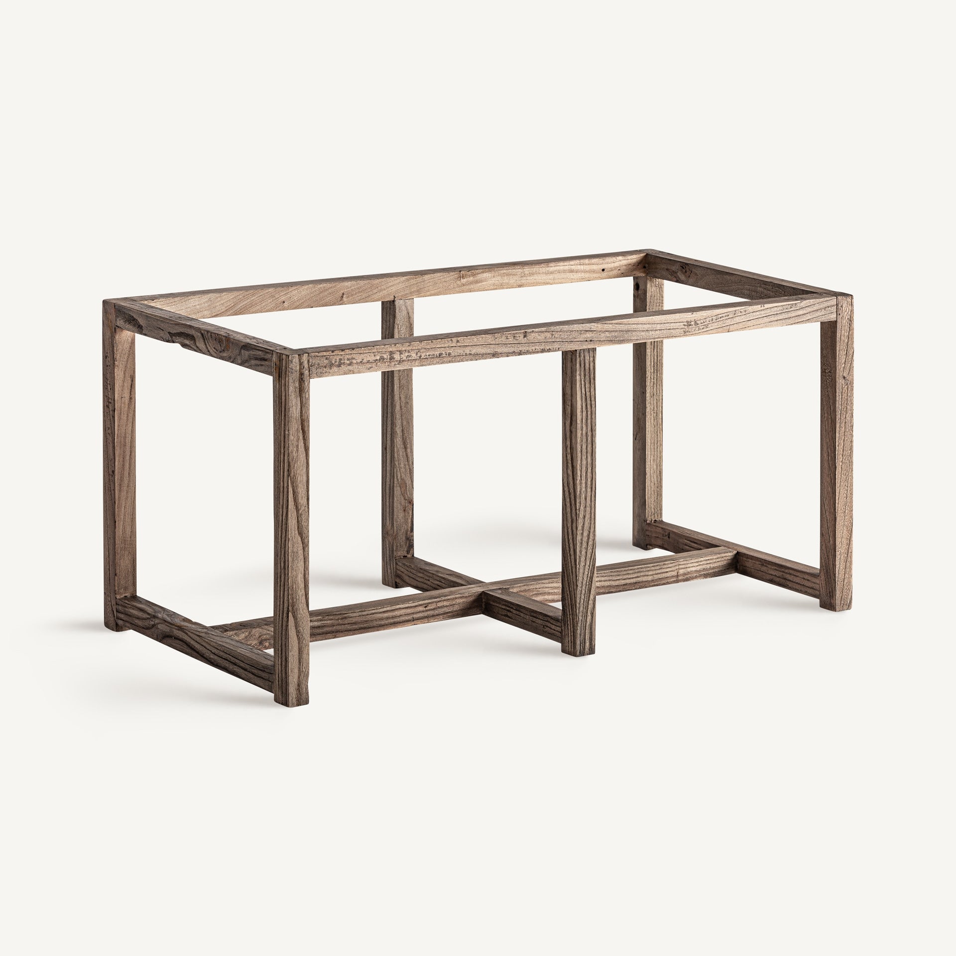 Meuble base vitrine en bois d’orme marron | VICAL Masein | REMO-HOME, mobilier design et décoration d'intérieur