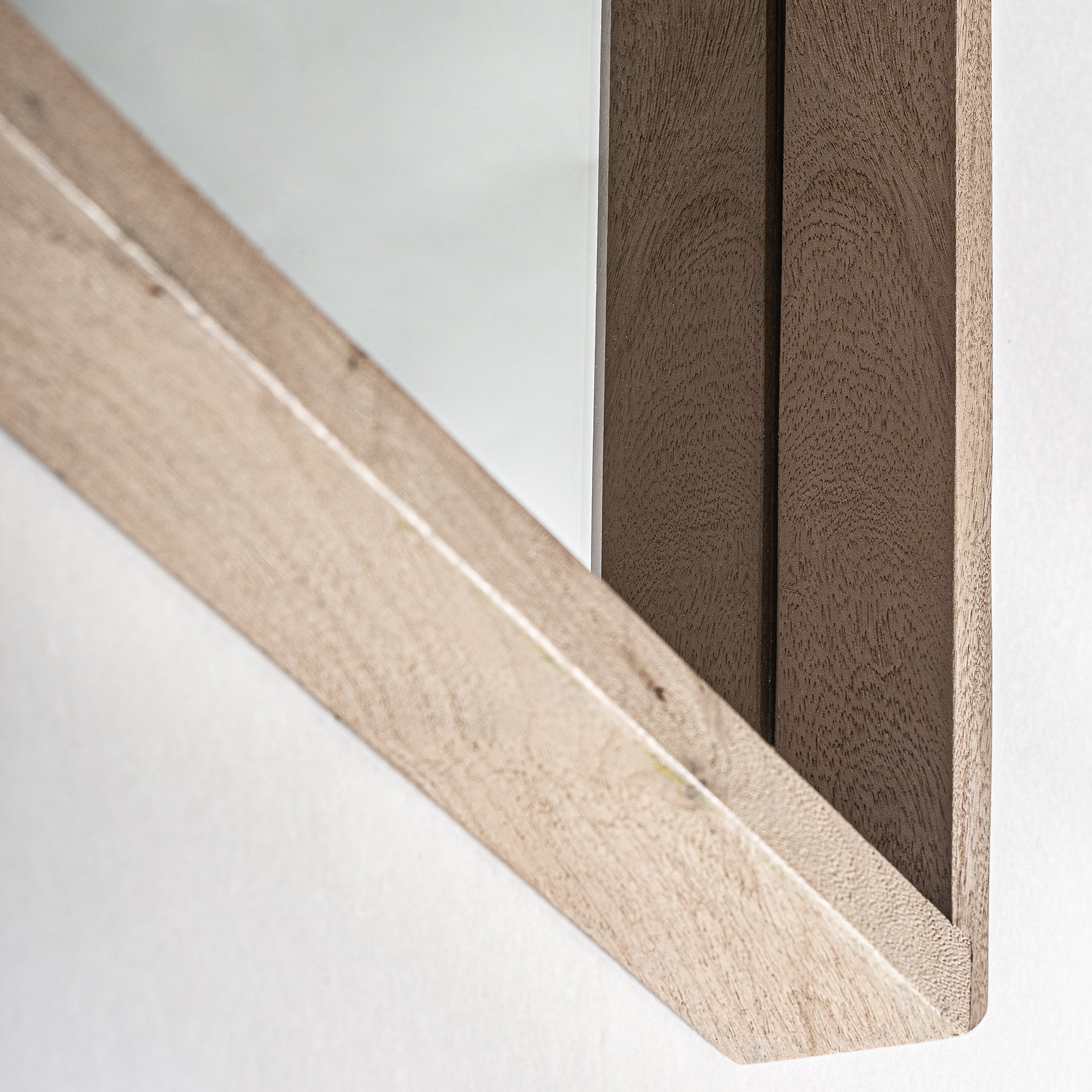 Miroir carré bois de manguier | VICAL Jacquard | REMO-HOME, mobilier design et décoration d'intérieur