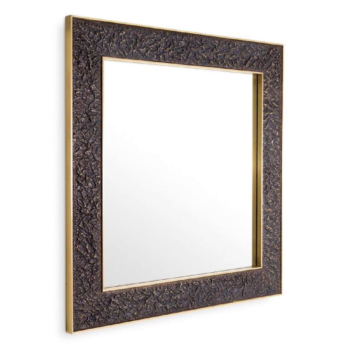 Miroir carré en bronze | Eichholtz Risto | REMO-HOME, mobilier et décoration d'intérieur