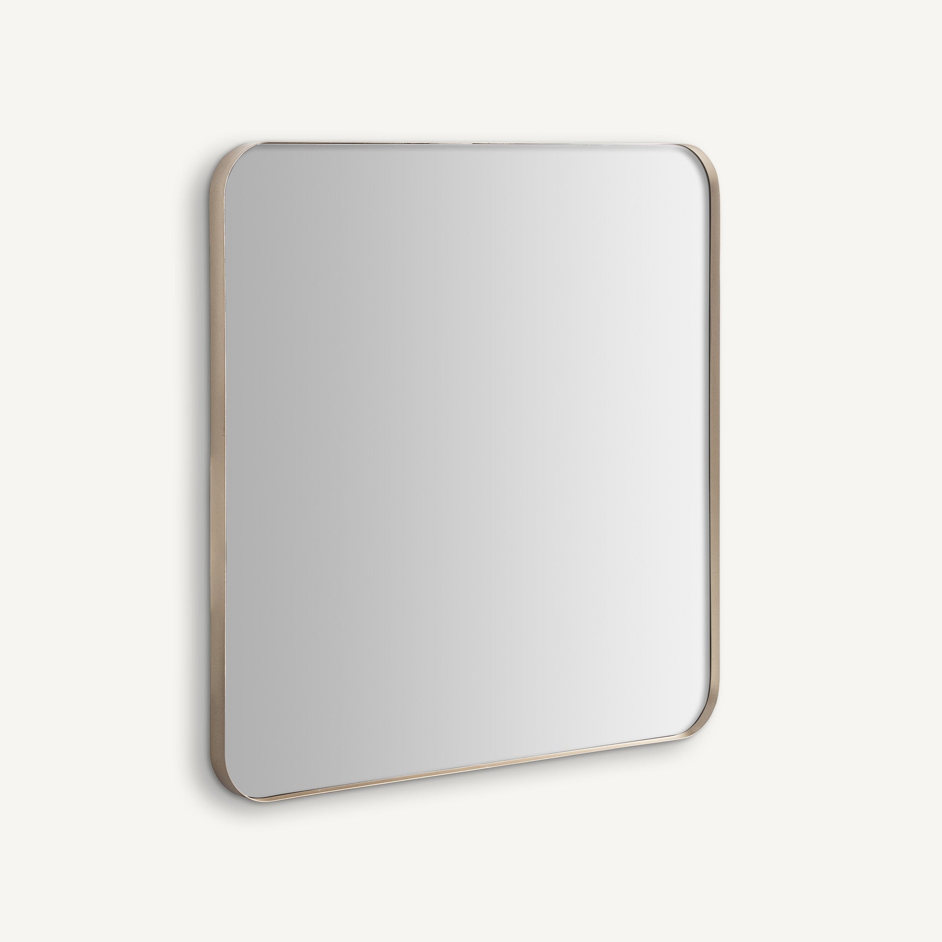 Miroir carré mural fer doré moderne | VICAL Villajo | REMO-HOME, mobilier design et décoration d'intérieur