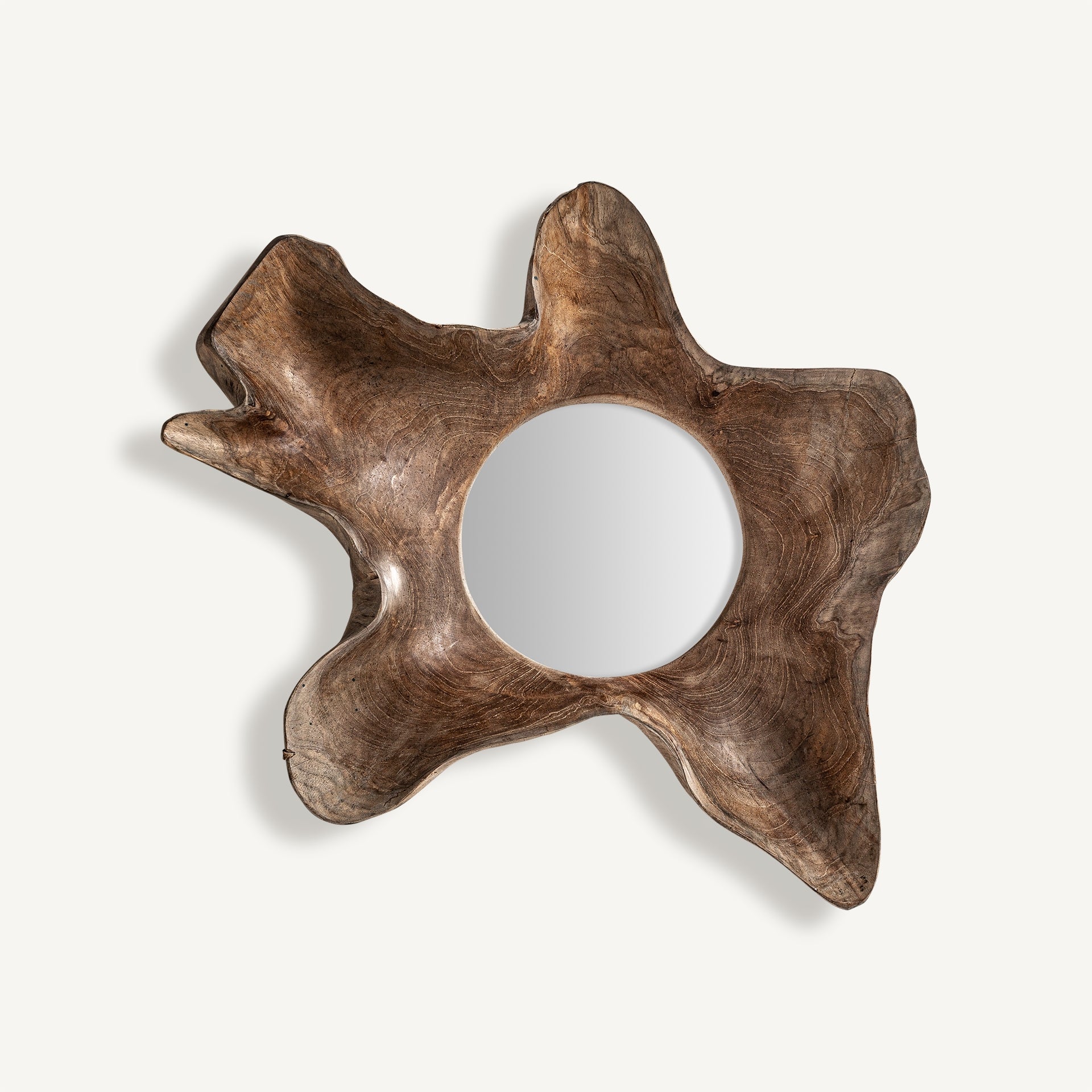 Miroir mural rustique bois suar | VICAL Urama | REMO-HOME, mobilier design et décoration d'intérieur