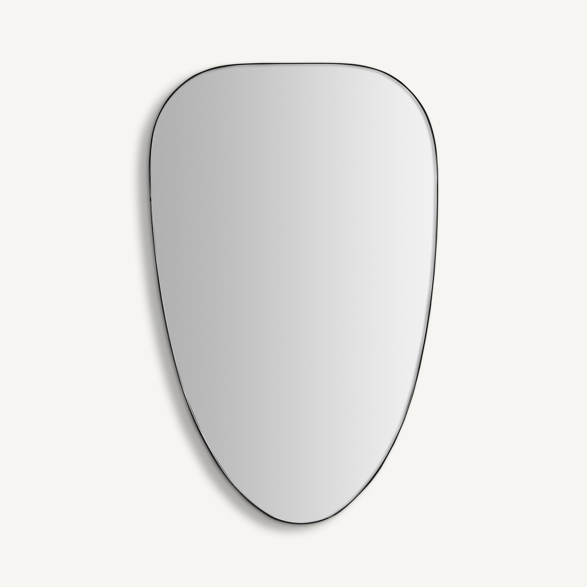 Miroir organique mural métal noir | VICAL Teseo | REMO-HOME, mobilier design et décoration d'intérieur