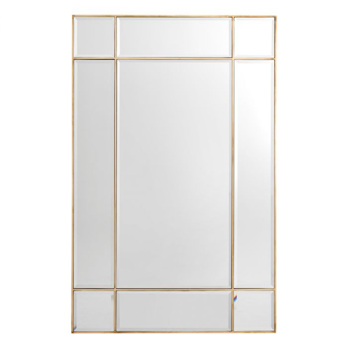 Miroir rectangulaire en laiton | Eichholtz Beaumont | REMO-HOME, mobilier et décoration d'intérieur