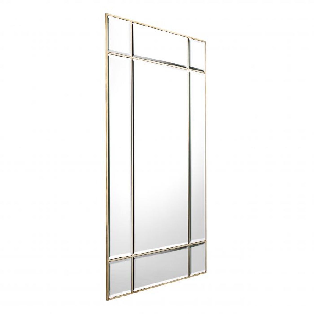 Miroir rectangulaire en laiton | Eichholtz Beaumont | REMO-HOME, mobilier et décoration d'intérieur