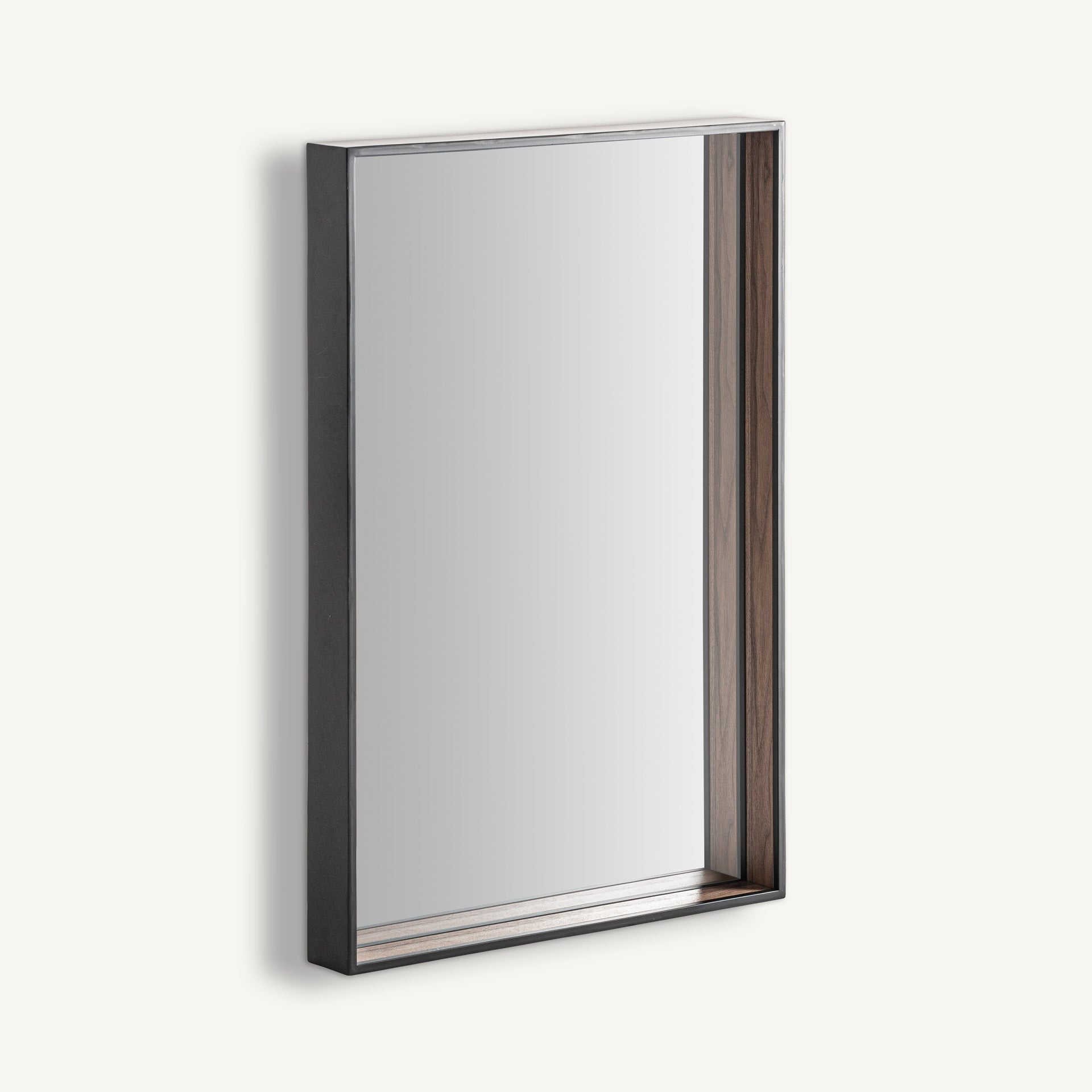 Miroir rectangulaire mural métal noir | VICAL Xylon | REMO-HOME, mobilier design et décoration d'intérieur