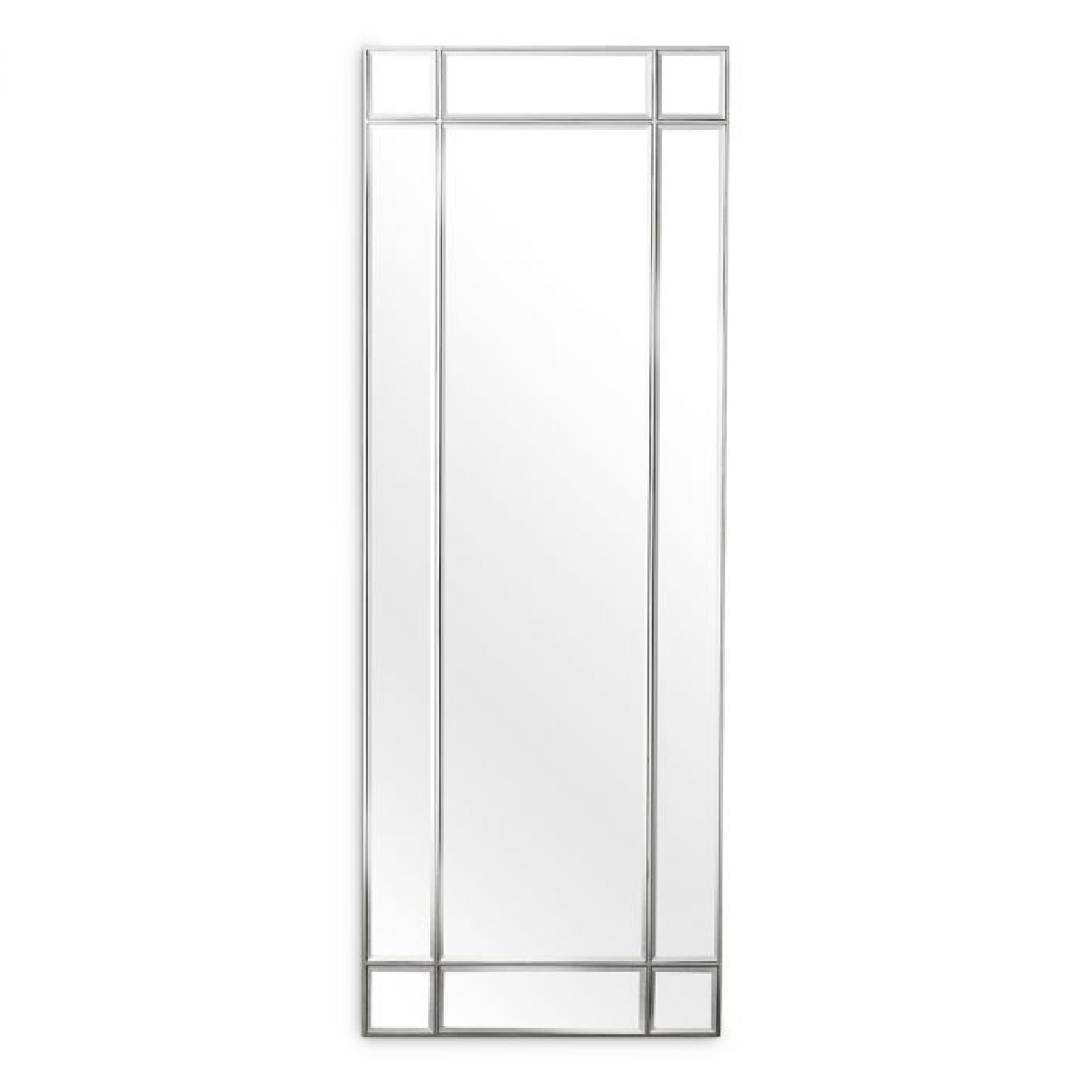 Miroir rectangulaire nickelé | Eichholtz Beaumont S | REMO-HOME, mobilier et décoration d'intérieur