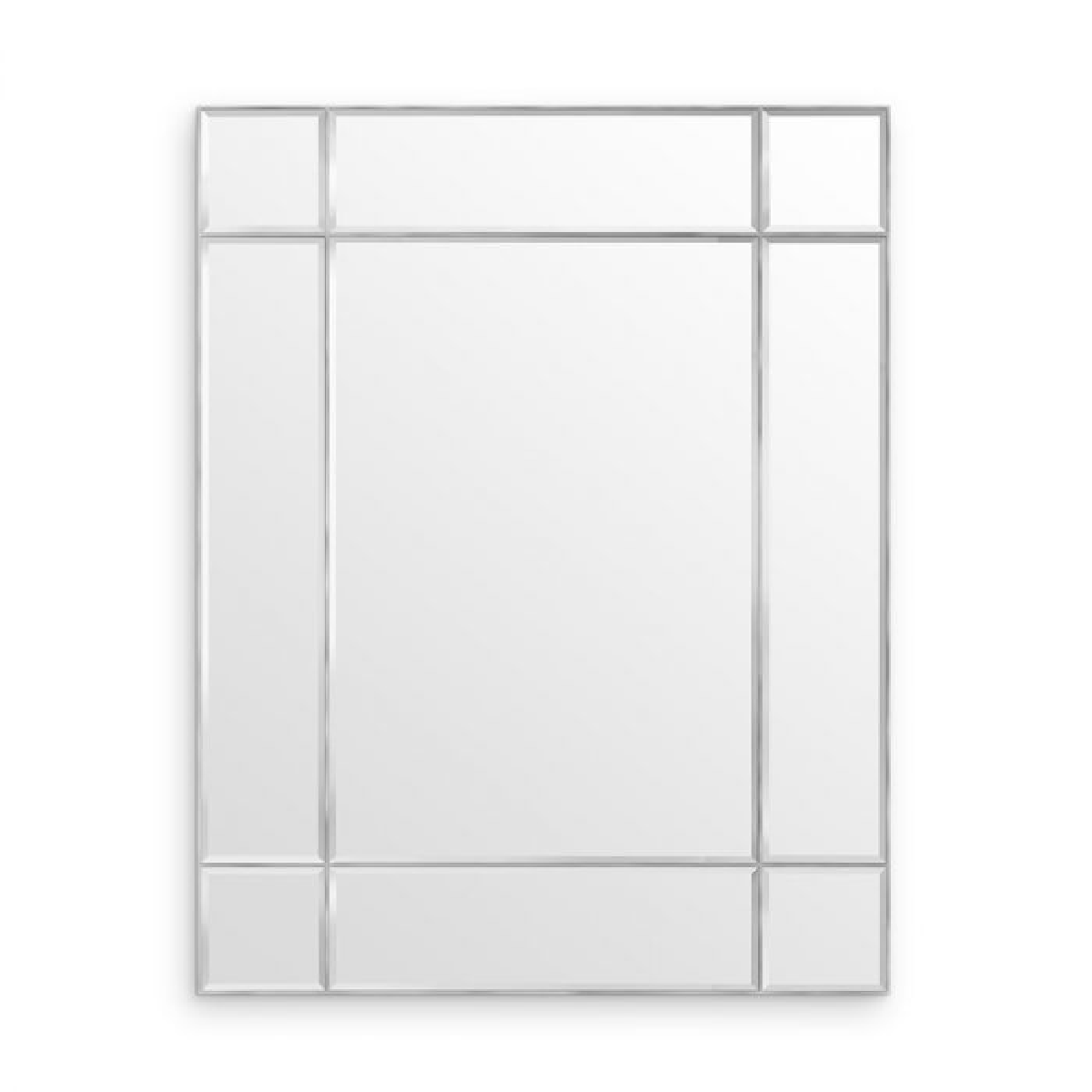 Miroir rectangulaire nickelé | Eichholtz Beaumont XL | REMO-HOME, mobilier et décoration d'intérieur