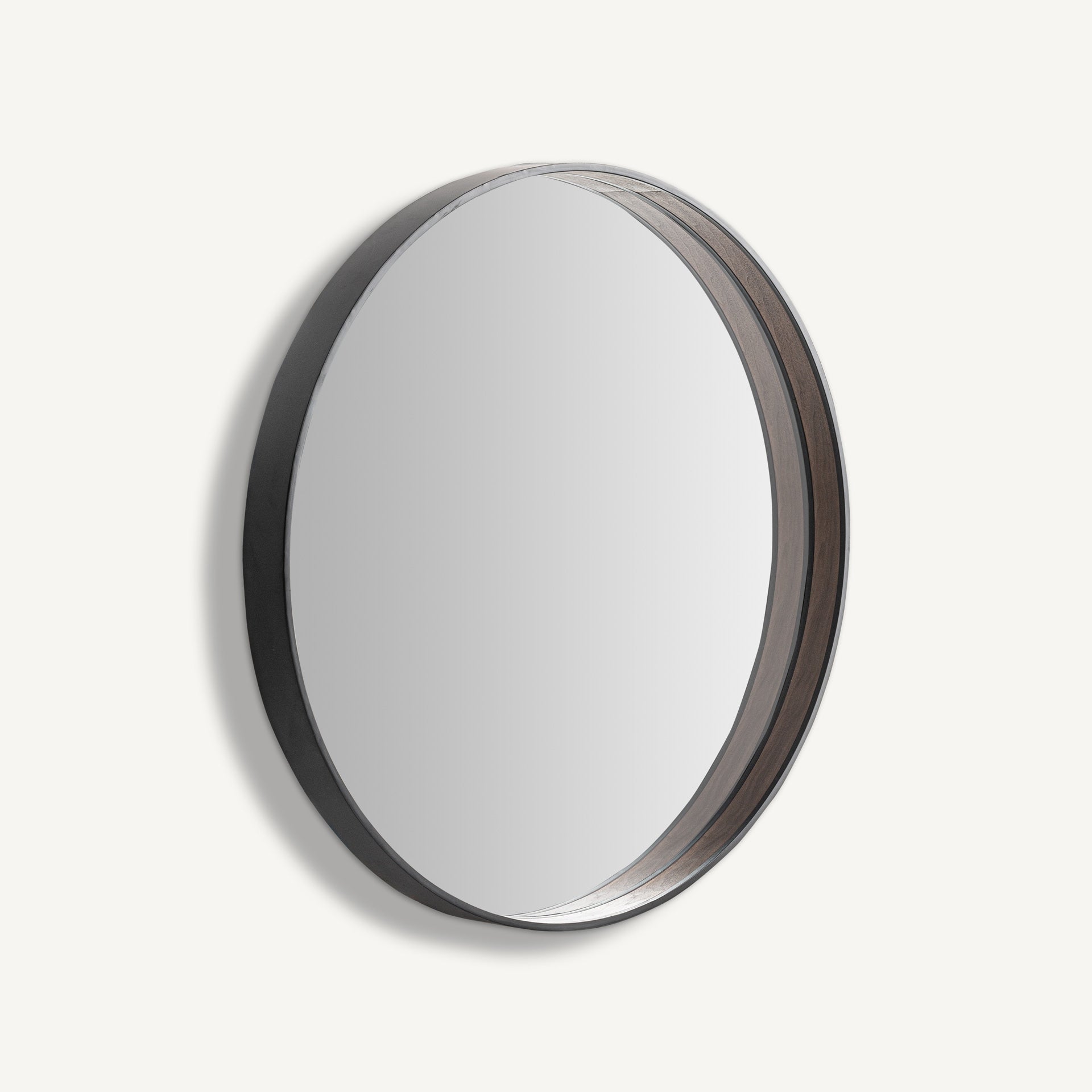 Miroir rond mural métal noir | VICAL Xylon Concept | REMO-HOME, mobilier design et décoration d'intérieur