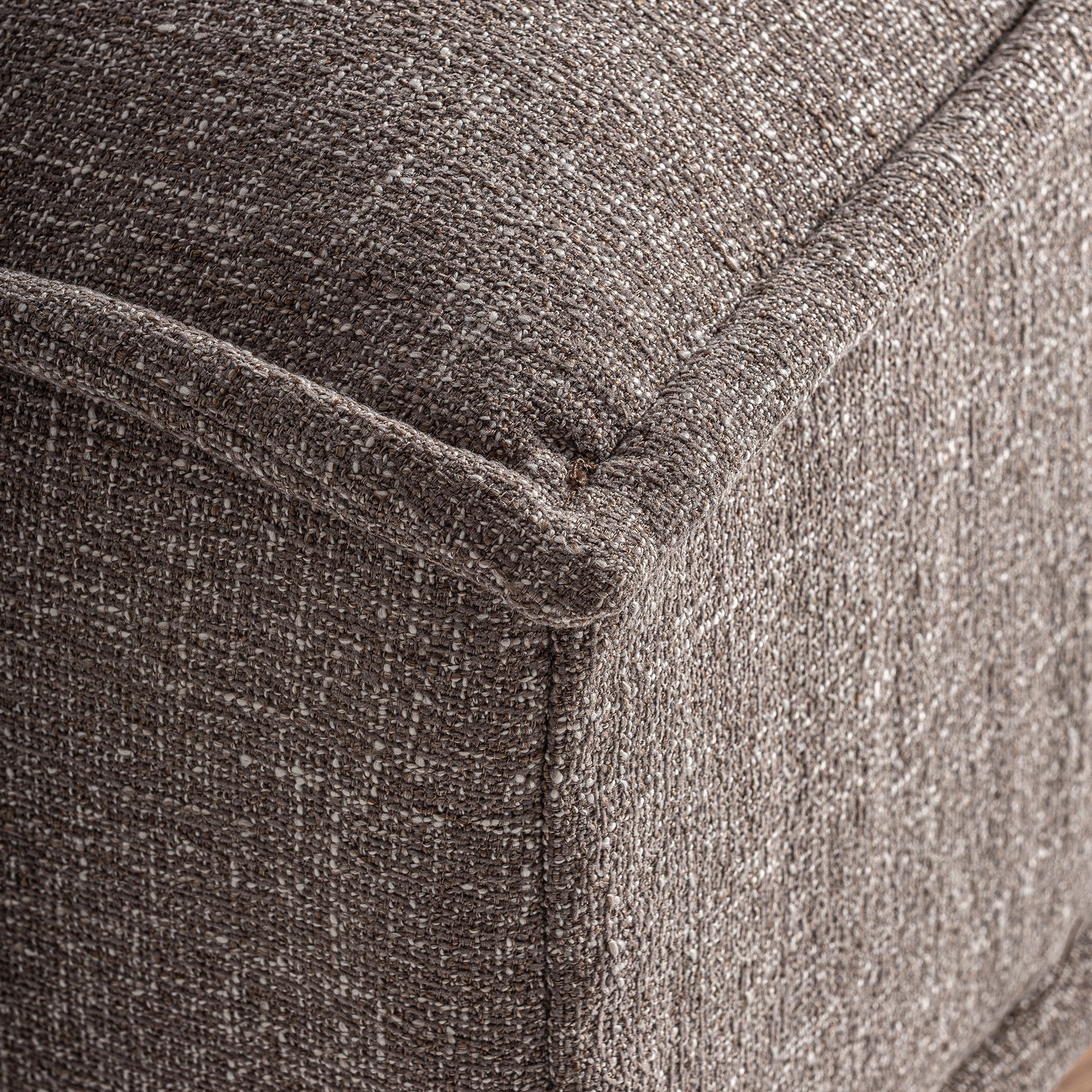 Module canapé central tissu brun moucheté | VICAL Aspach | REMO-HOME, mobilier design et décoration d'intérieur