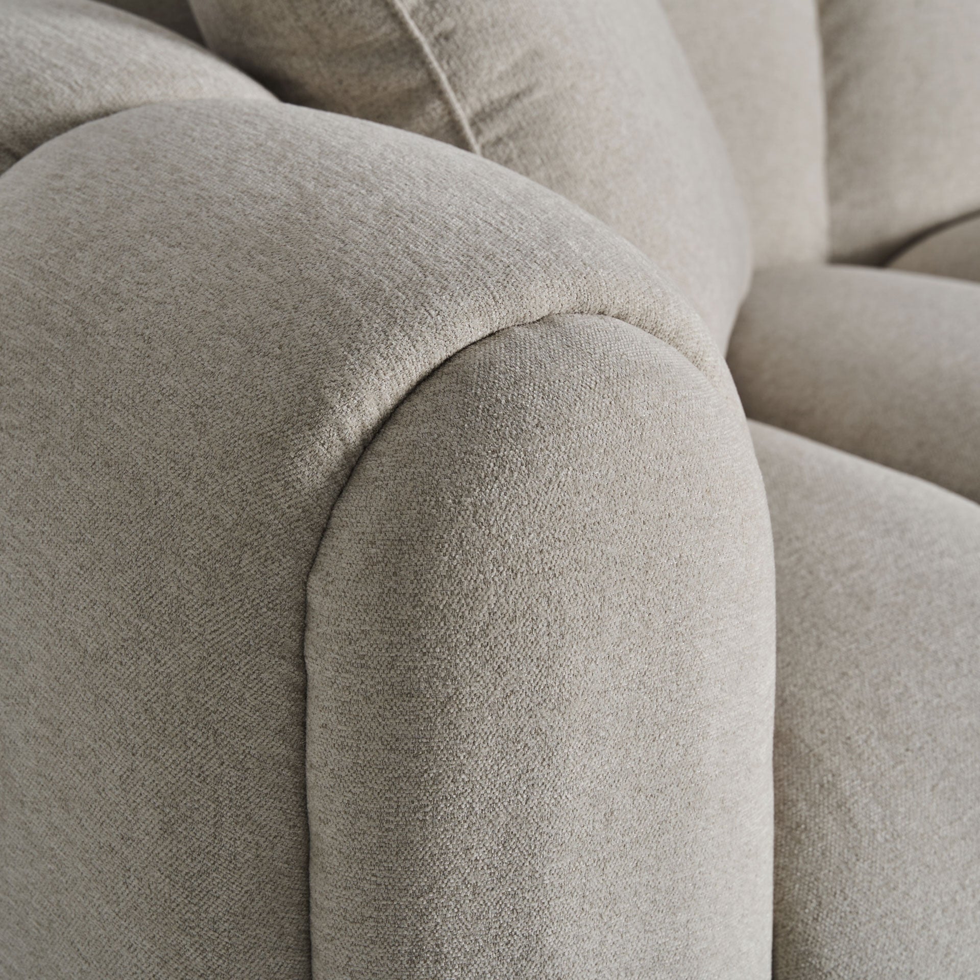 Module canapé d'angle rembourré gris | VICAL Dortan | REMO-HOME, mobilier design et décoration d'intérieur