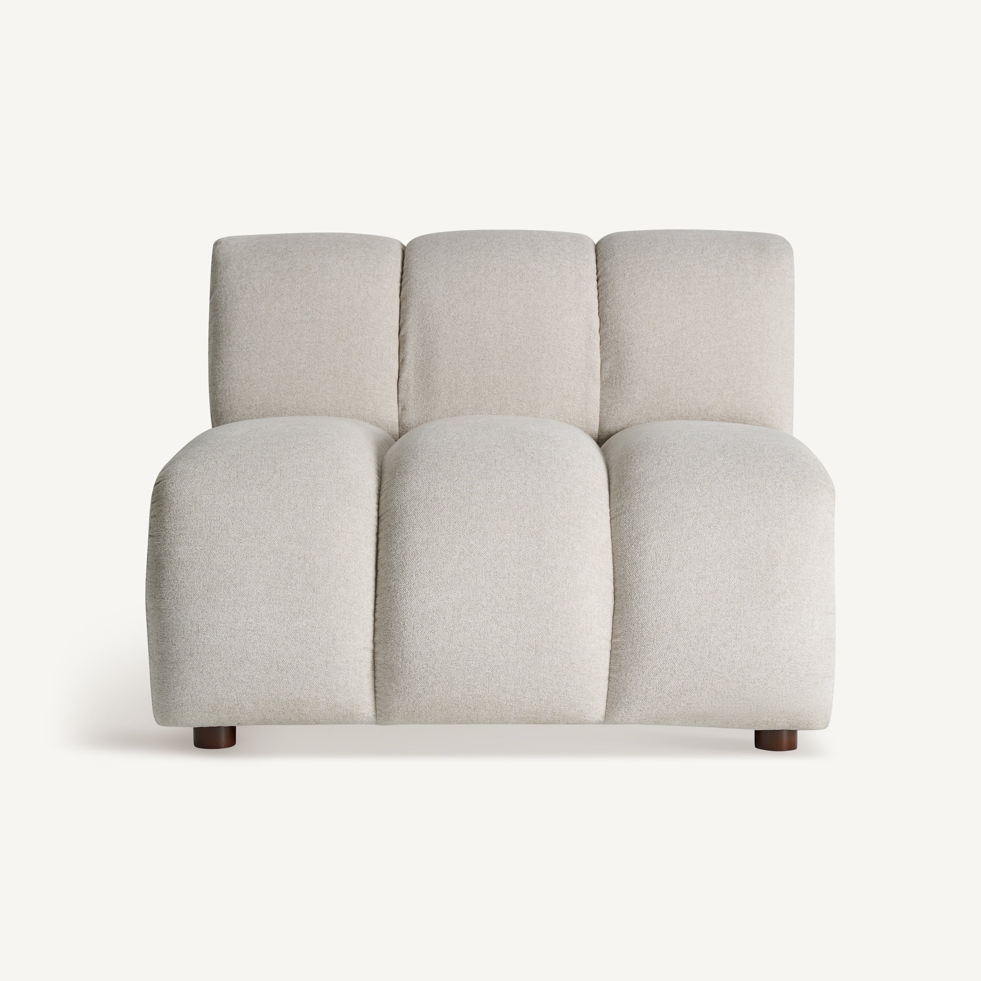 Module central canapé en gris polyester | VICAL Dortan | REMO-HOME, mobilier design et décoration d'intérieur