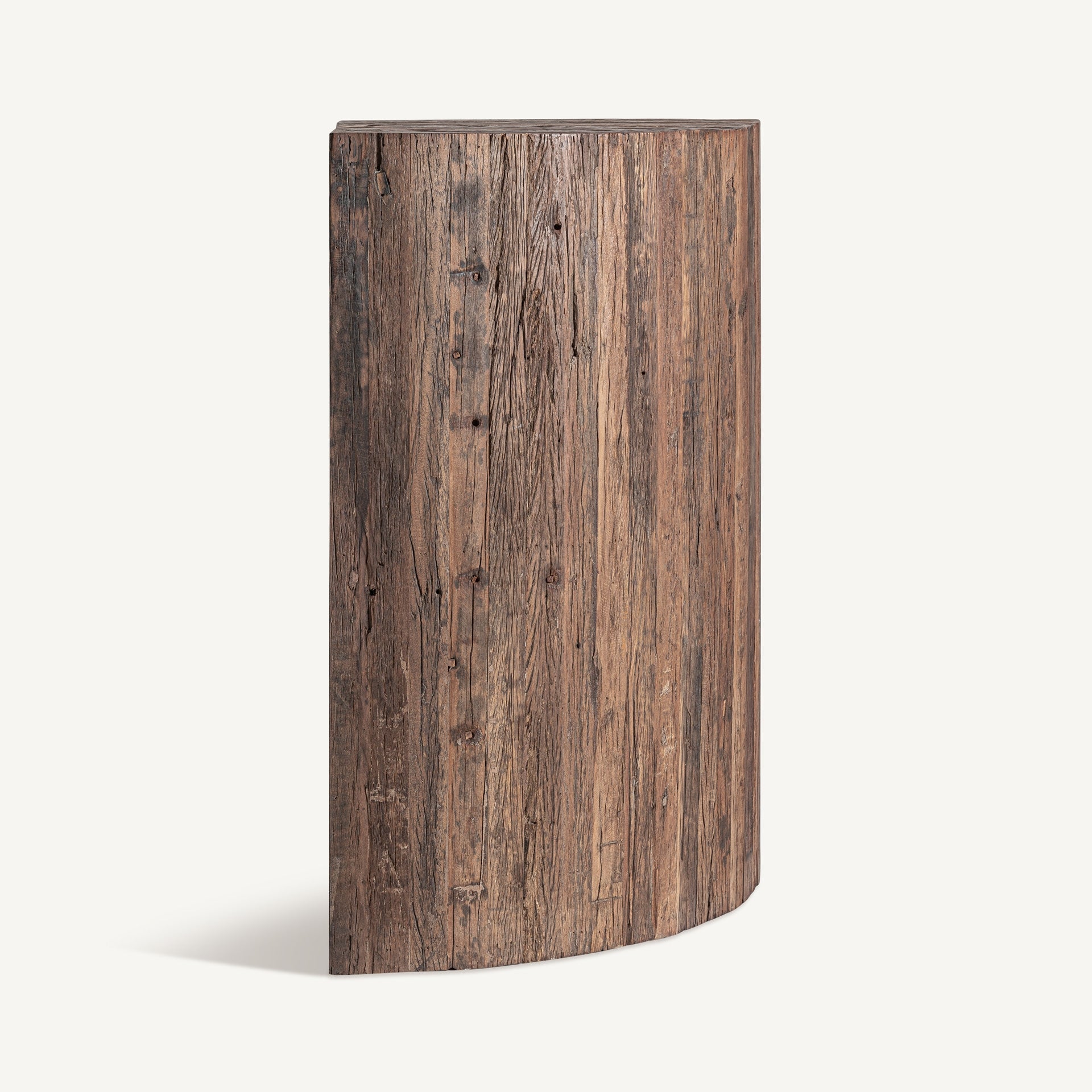 Module comptoir de bar courbé bois récupéré | VICAL Landshut | REMO-HOME, mobilier design et décoration d'intérieur