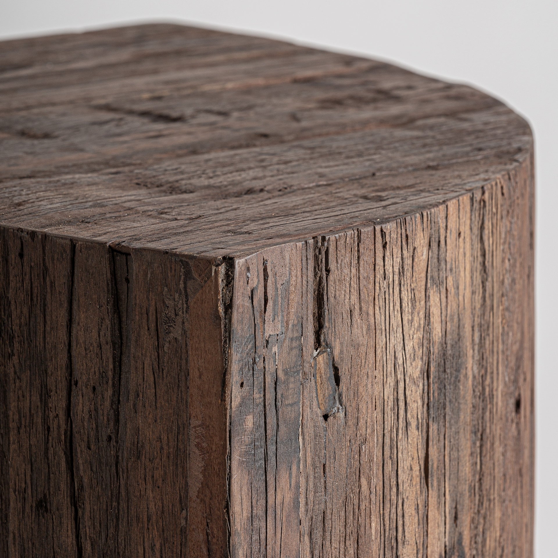 Module comptoir de bar courbé bois récupéré | VICAL Landshut | REMO-HOME, mobilier design et décoration d'intérieur