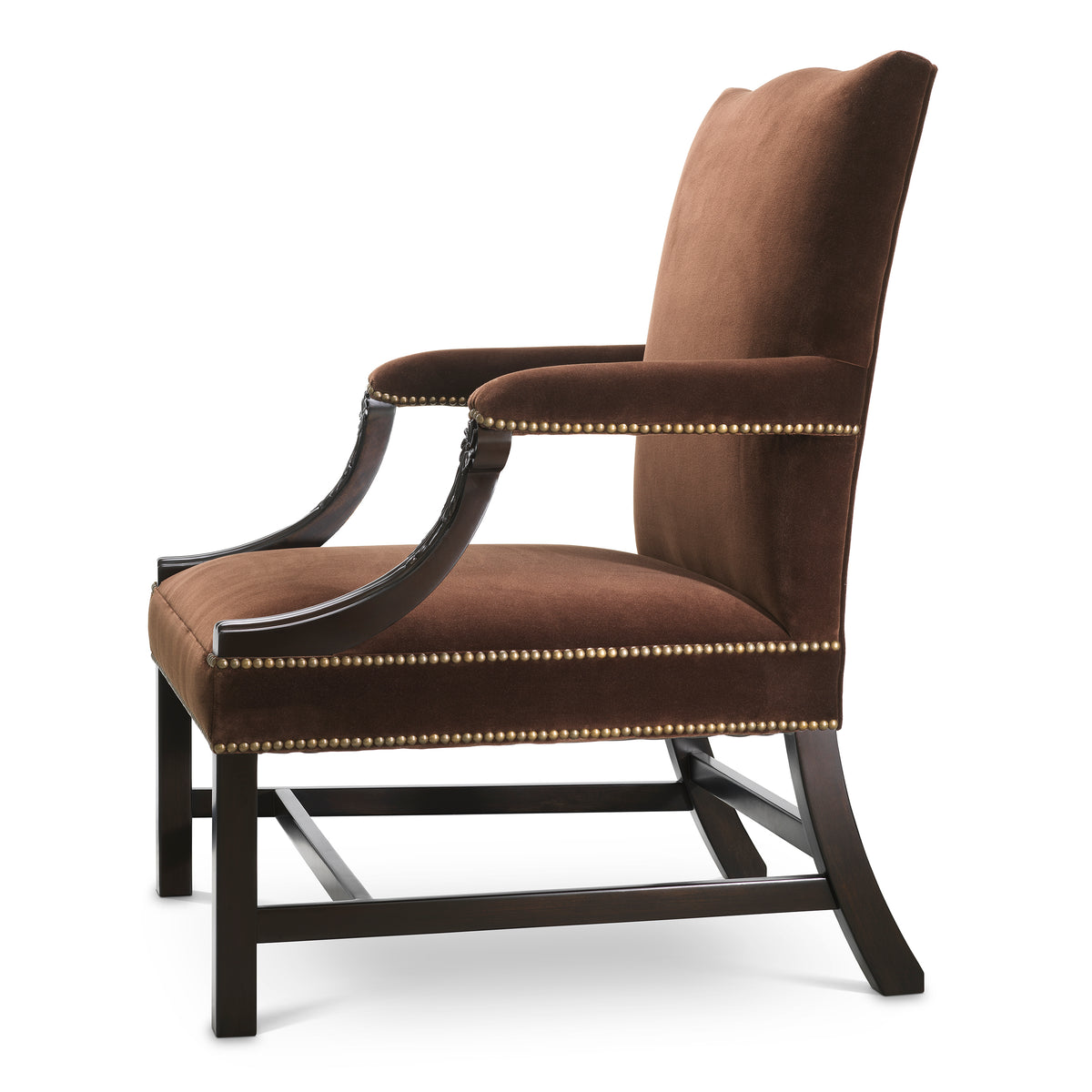 Fauteuil design haut de gamme en eucalyptus finish | Eichholtz Elisha