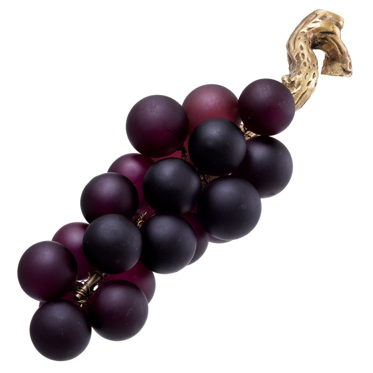 Accessoire décoratif luxe en purple glass | Eichholtz French Grapes